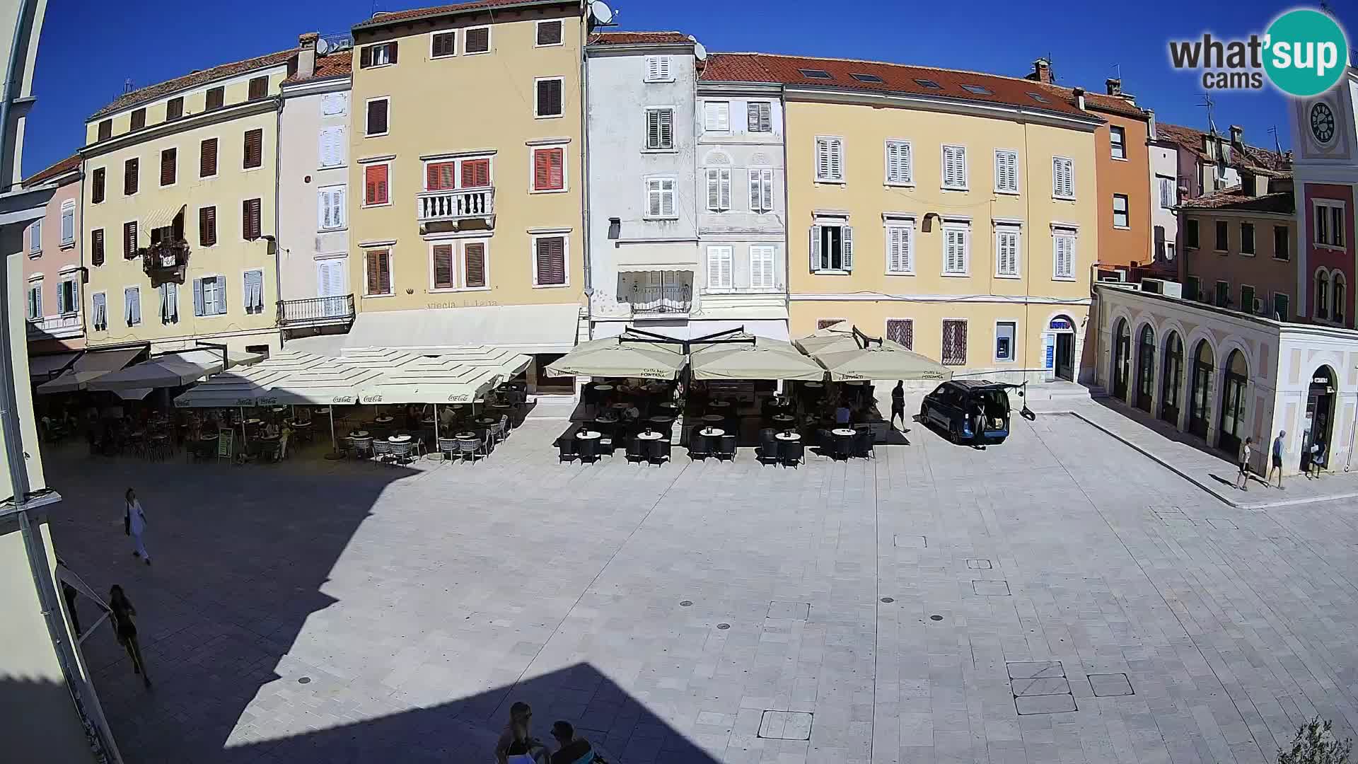Webcam Rovinj Center – Plaza Principal