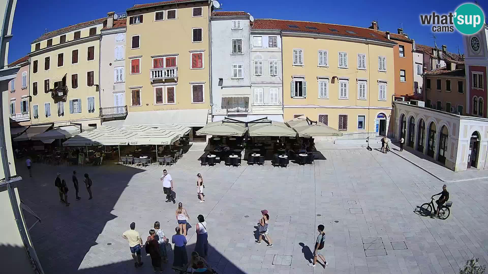 Webcam Rovinj Centre – Place Principale