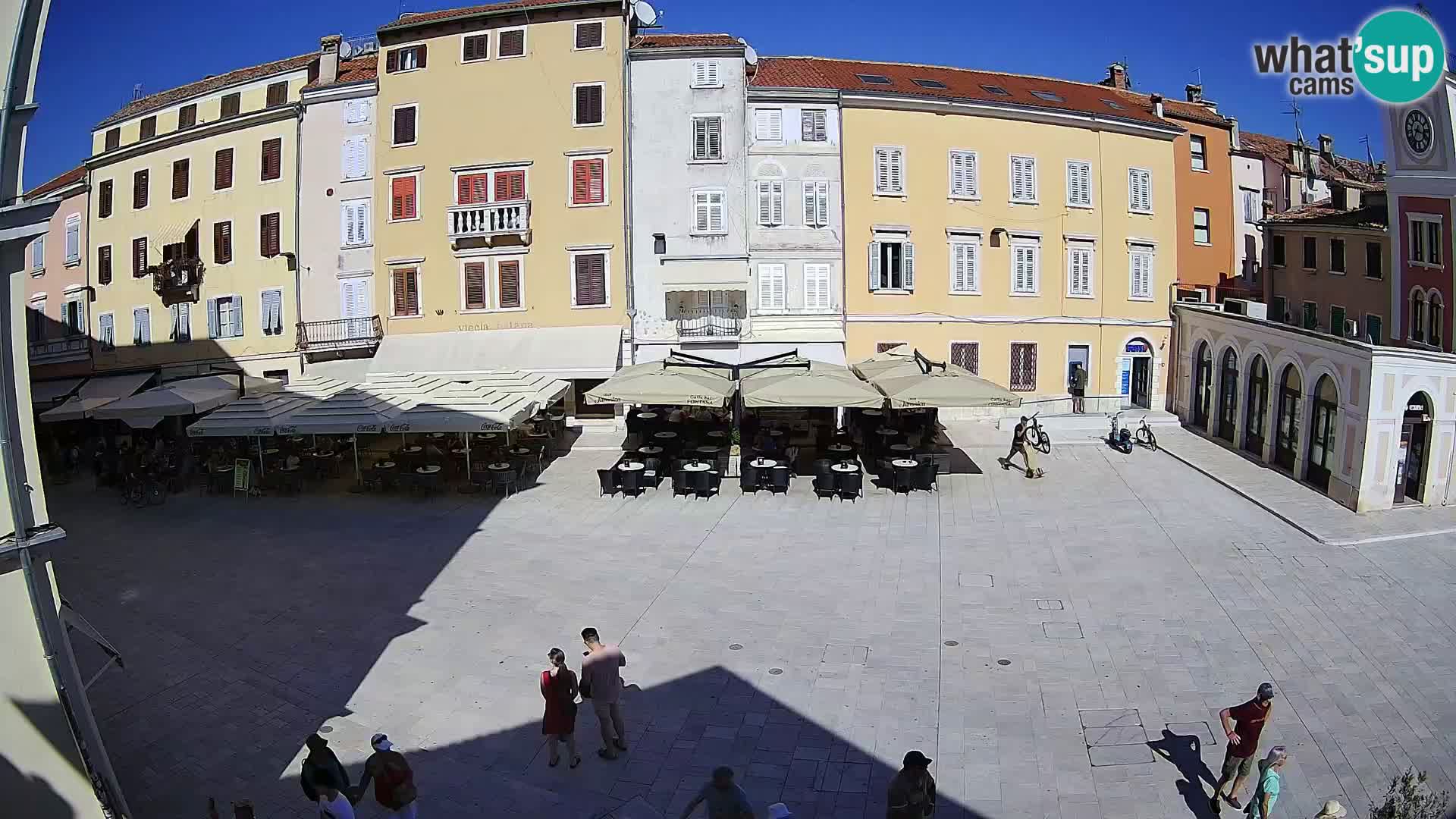 Spletna kamera Rovinj Center – Glavni trg