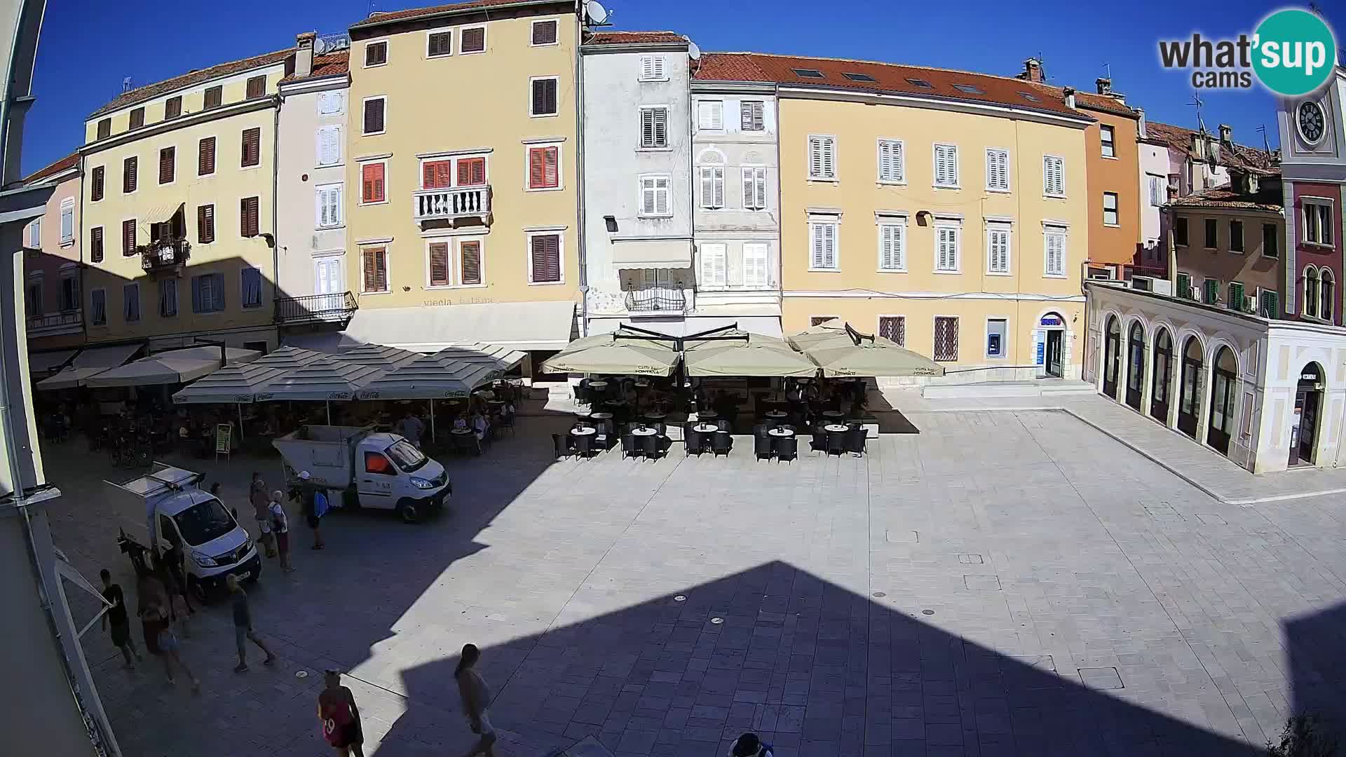 Webcam Rovinj Centre – Place Principale