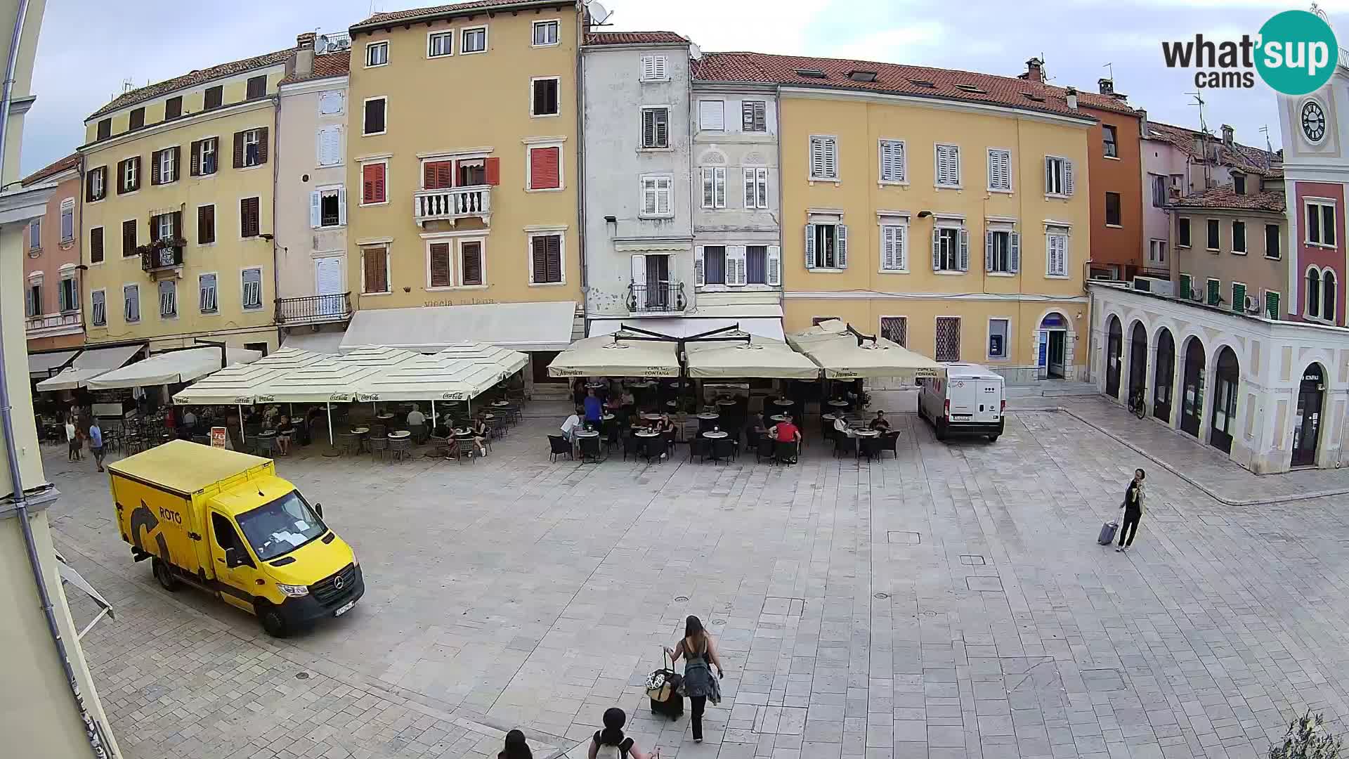Webcam Rovigno Centro – Piazza Centrale