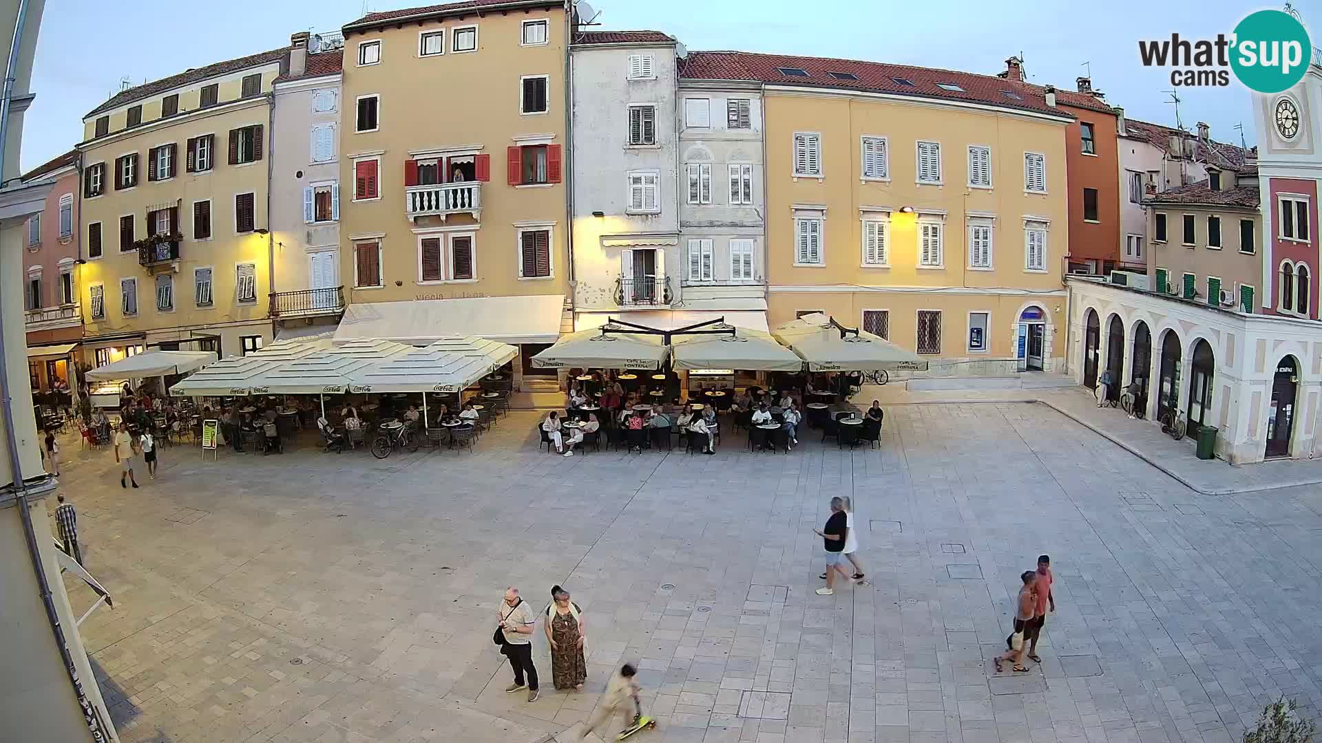Rovinj Center Webcam – Main Square