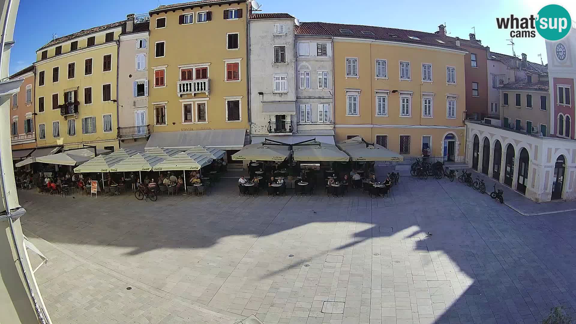 Webcam Rovinj Center – Plaza Principal