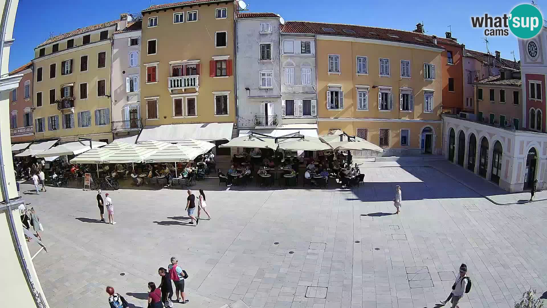 Webcam Rovinj Centre – Place Principale