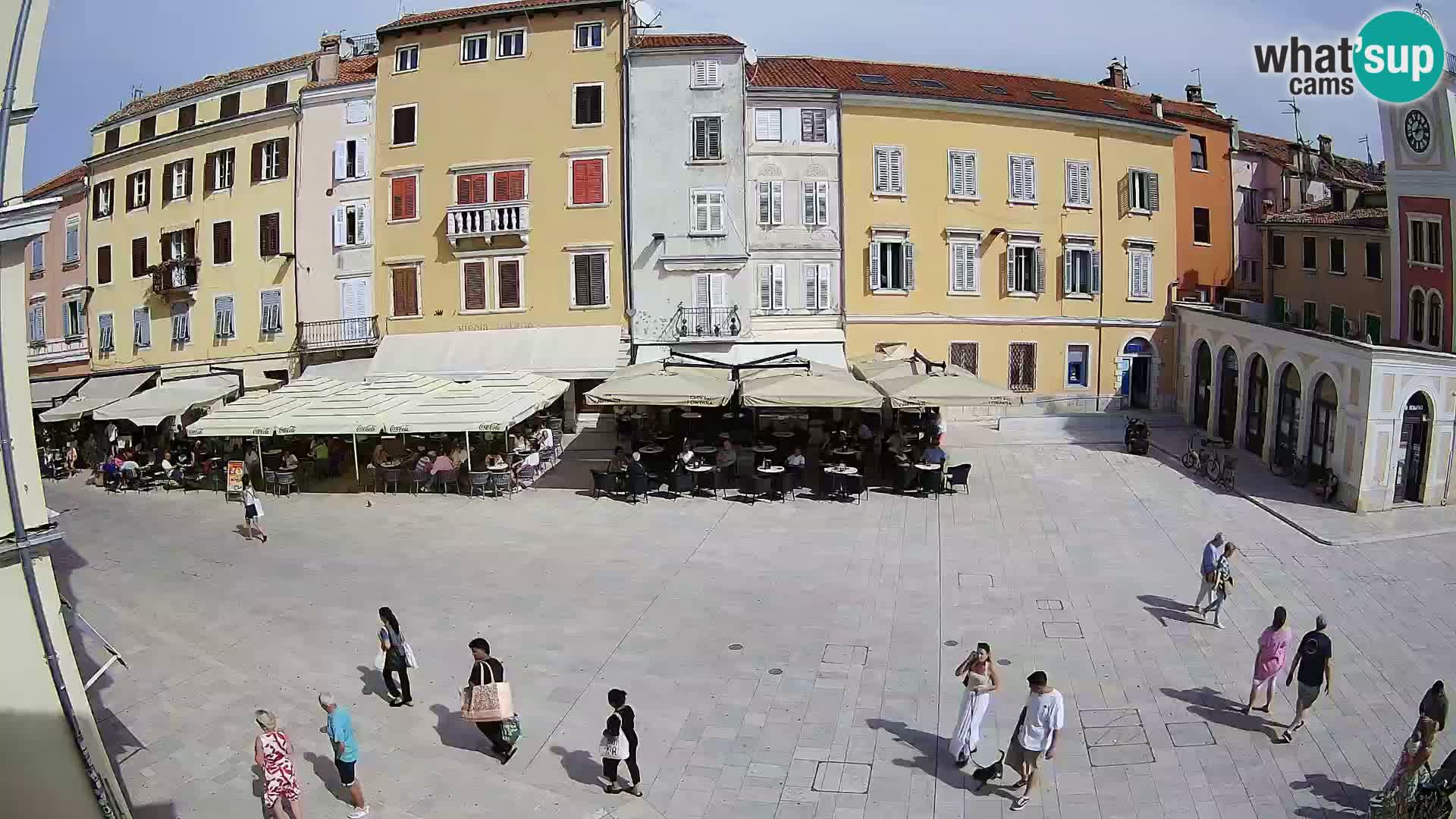 Rovinj Center Webcam – Main Square