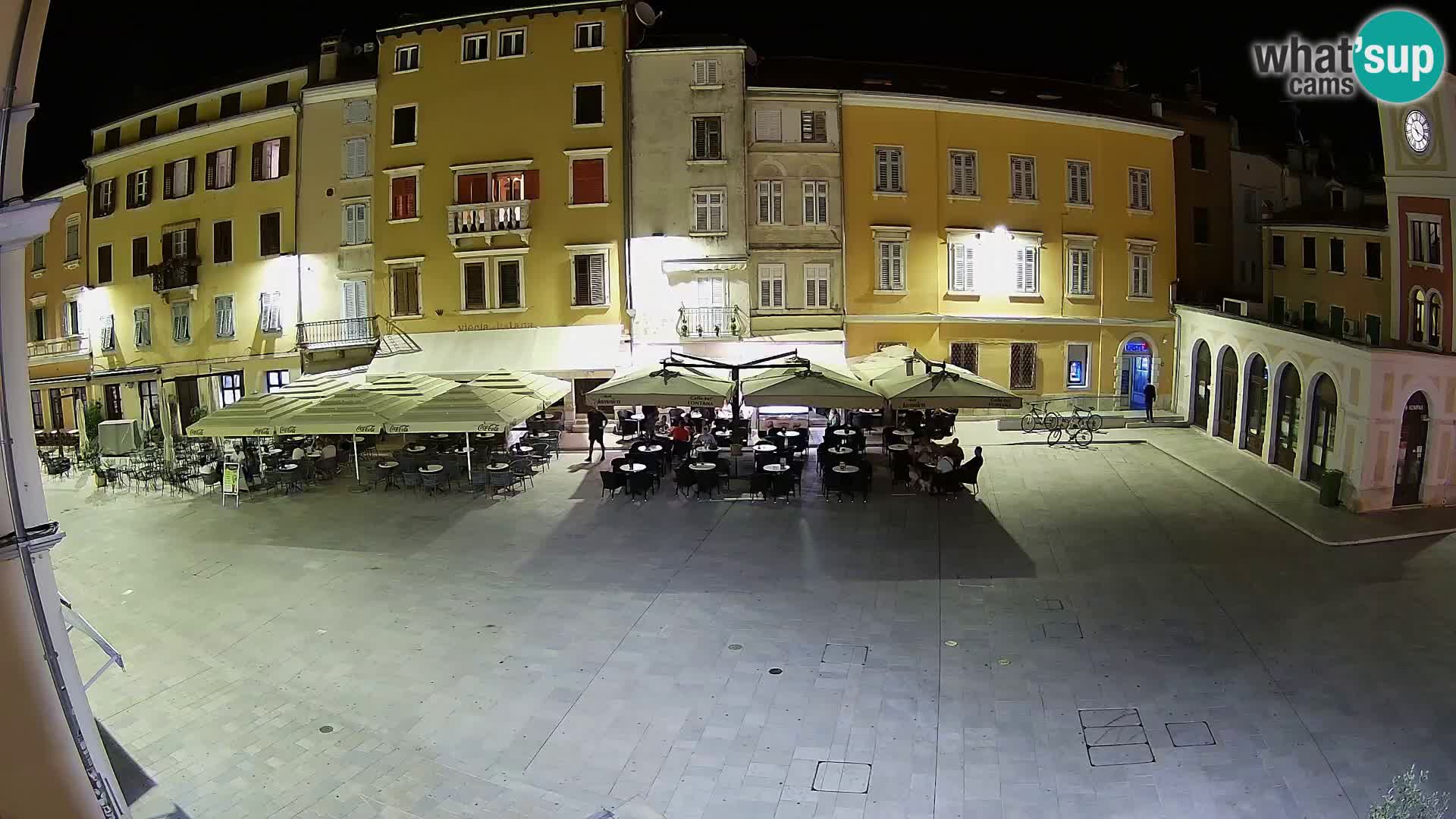 Webcam Rovinj Zentrum – Hauptplatz in Echtzeit