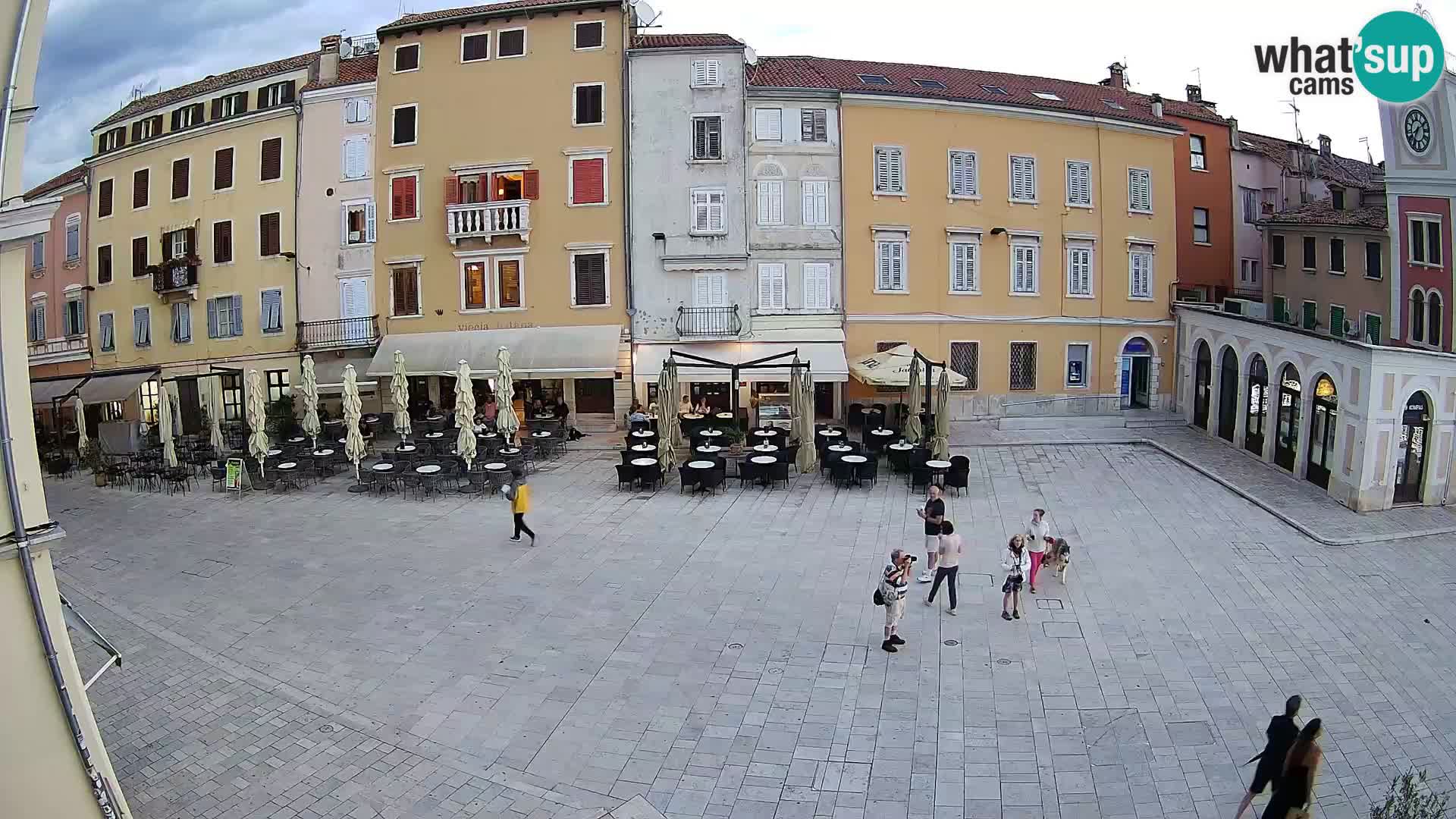 Rovinj Center Webcam – Main Square