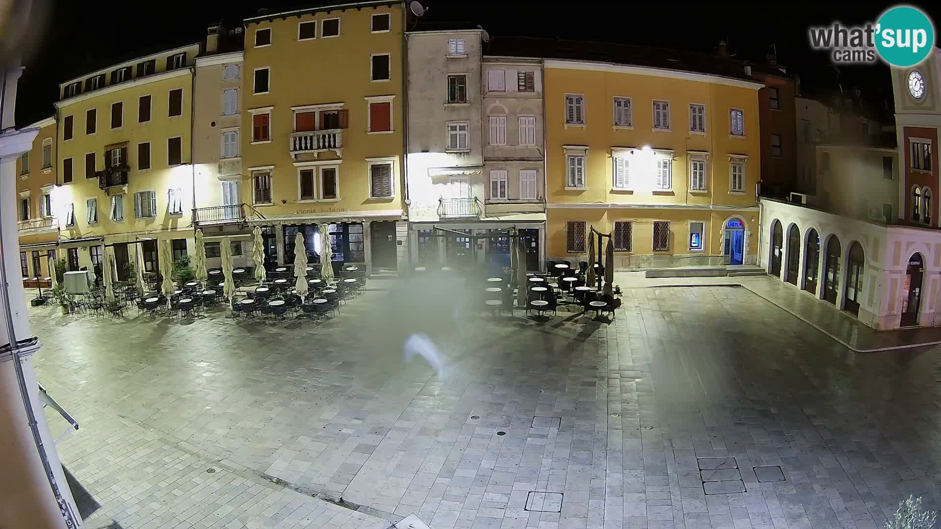 Webcam Rovinj Zentrum – Hauptplatz in Echtzeit