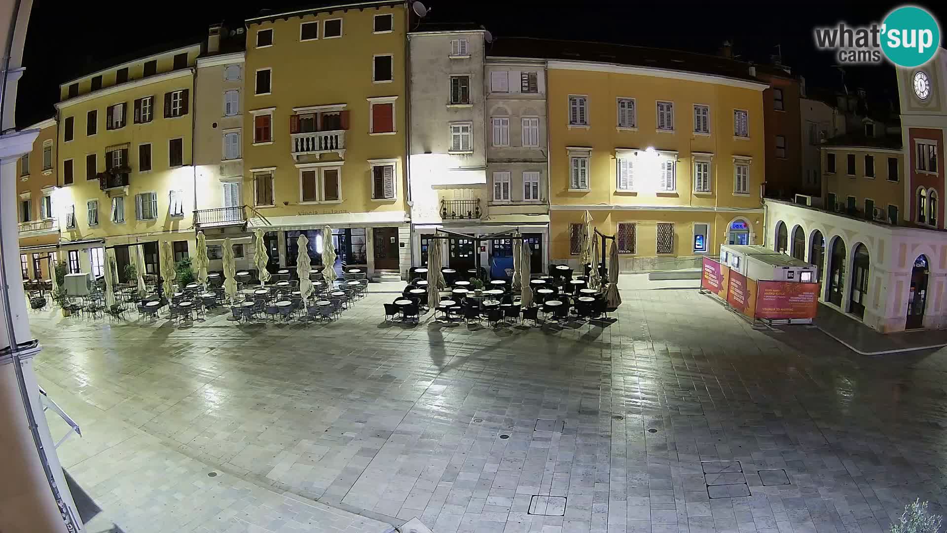 Spletna kamera Rovinj Center – Glavni trg