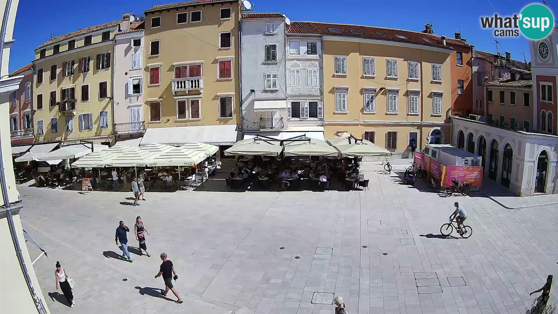 Spletna kamera Rovinj Center – Glavni trg