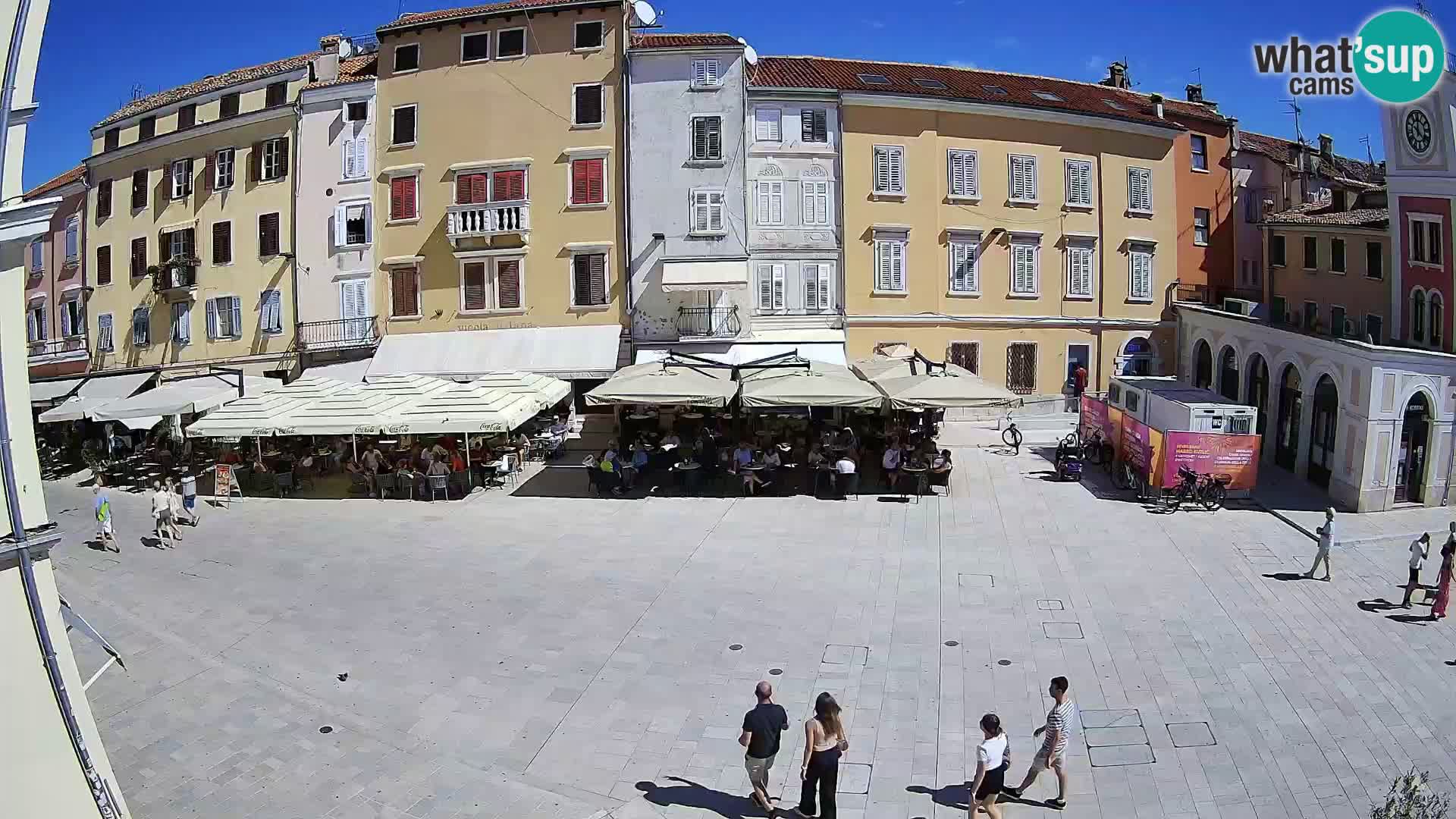 Webcam Rovinj Centre – Place Principale