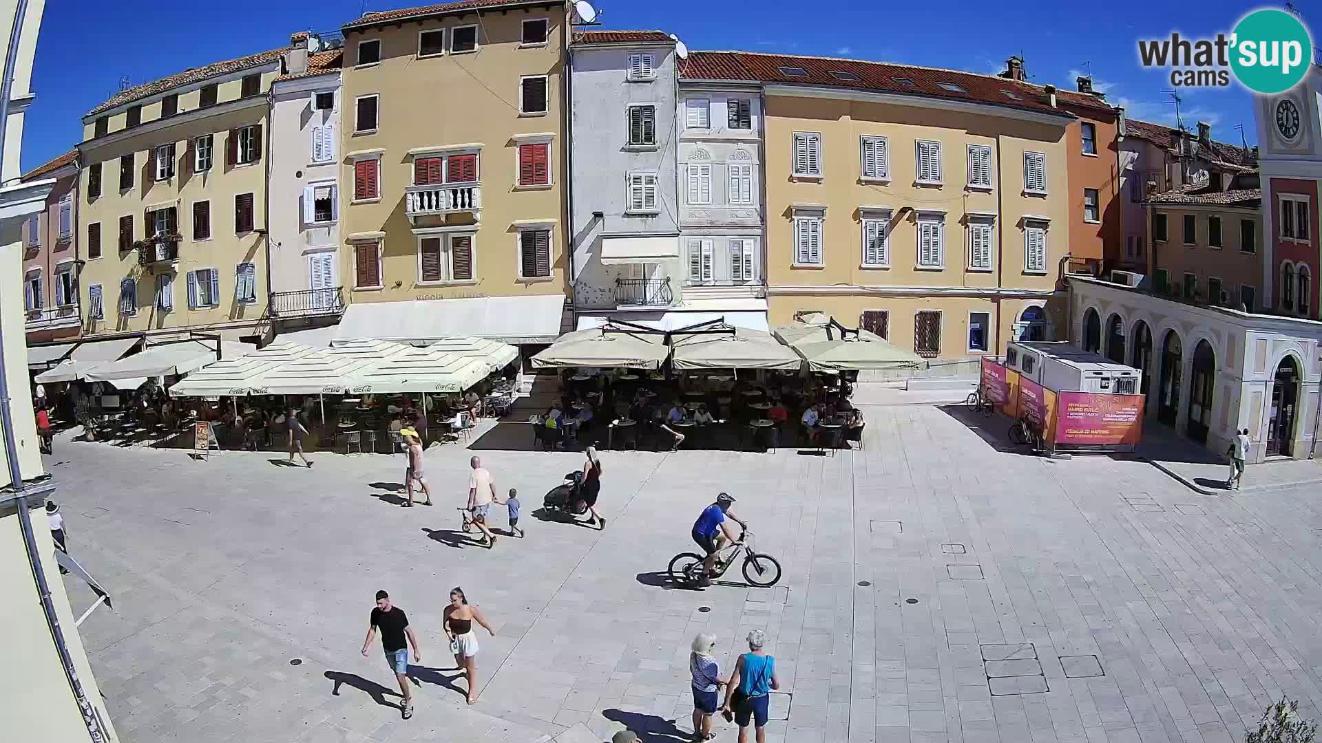 Webcam Rovinj Centre – Place Principale