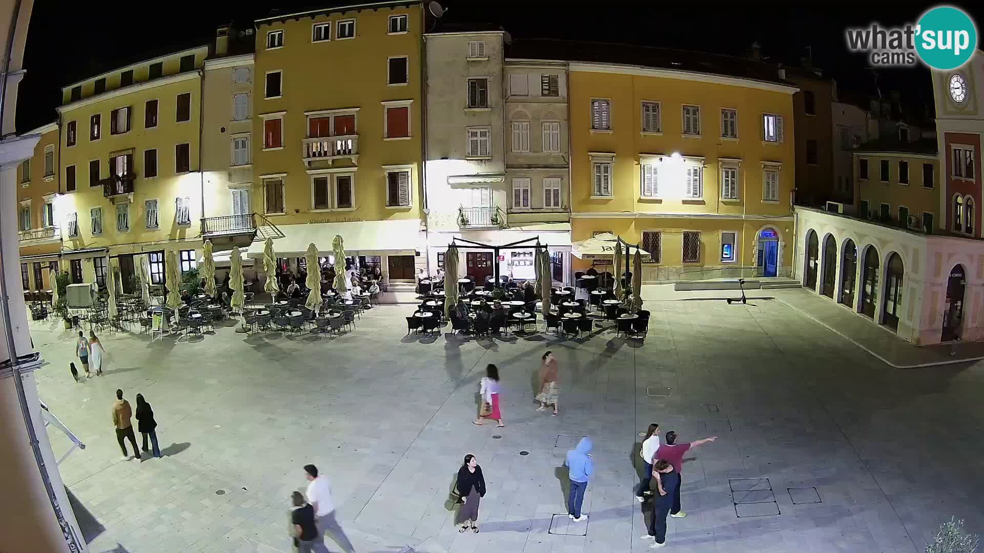 Webcam Rovinj Center – Plaza Principal