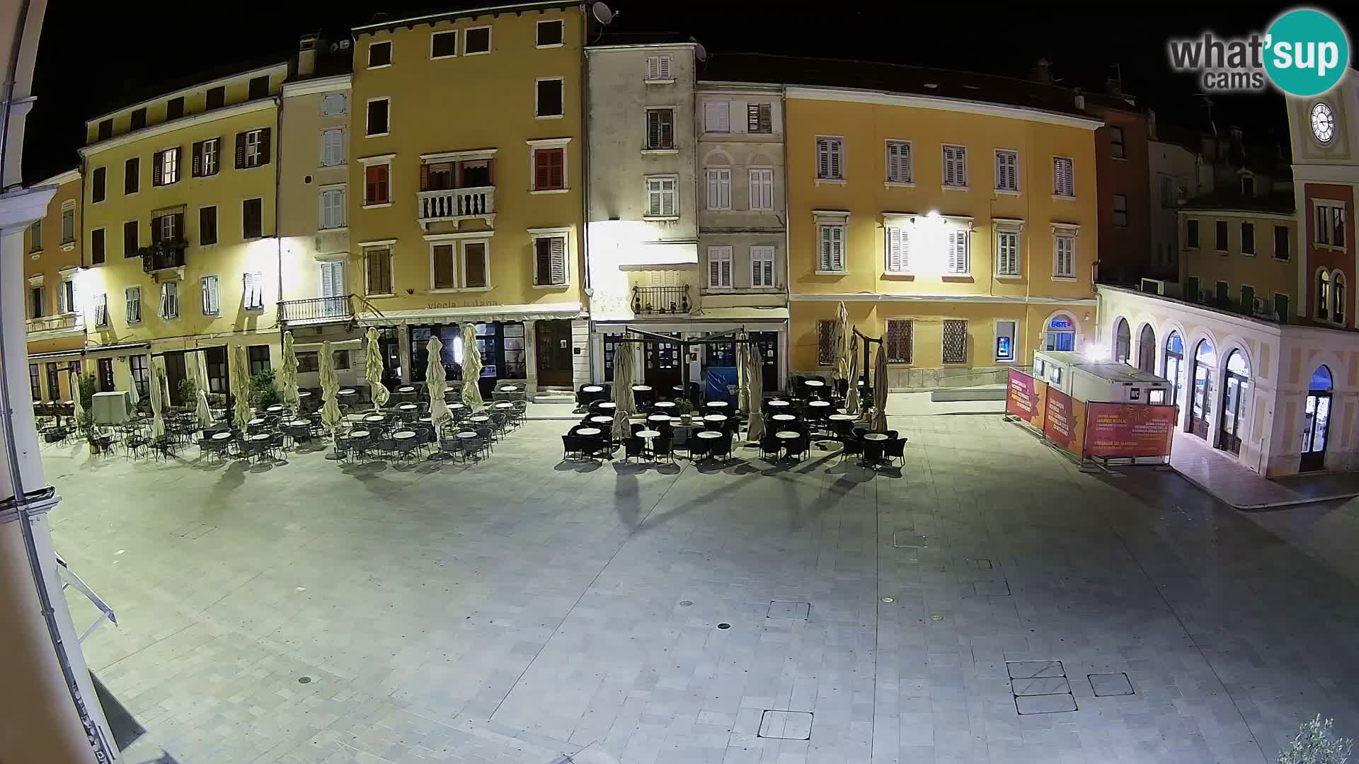 Webcam Rovinj Zentrum – Hauptplatz in Echtzeit