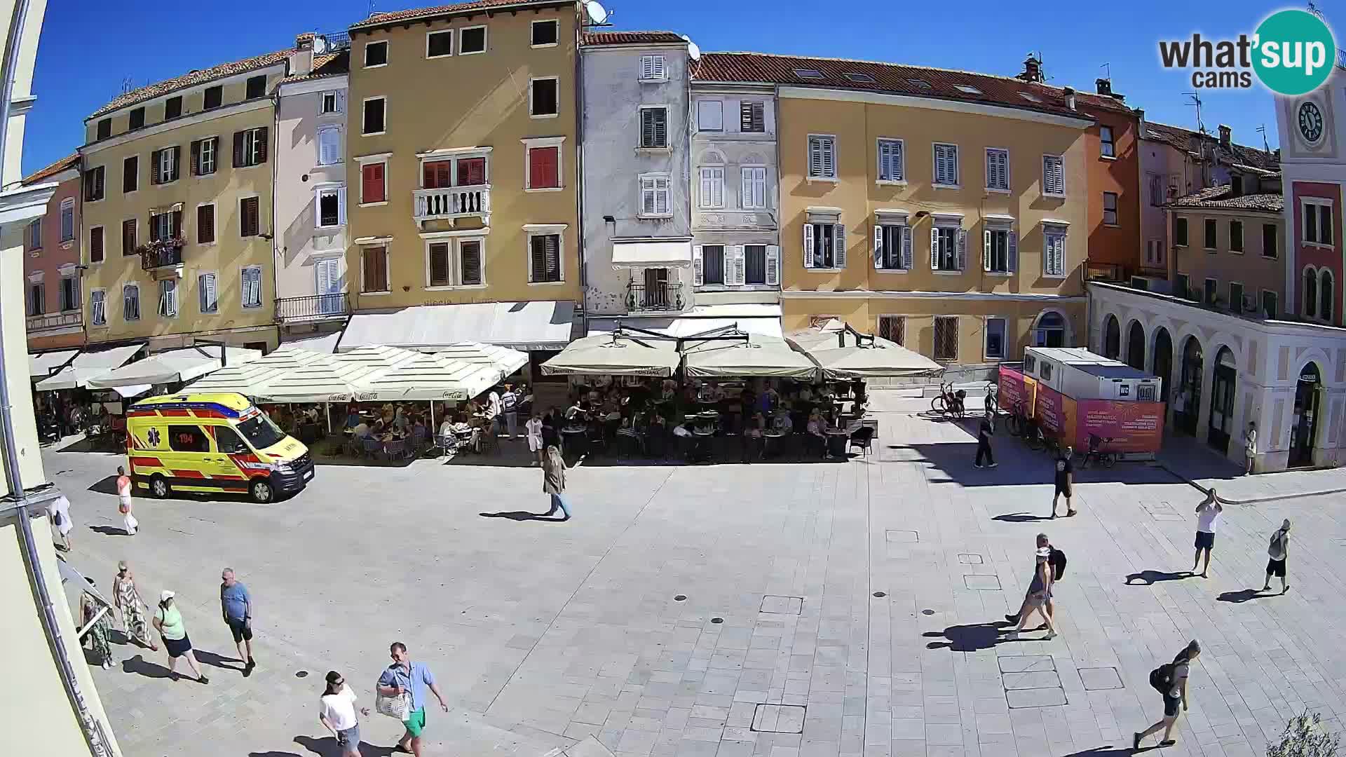 Webcam Rovigno Centro – Piazza Centrale