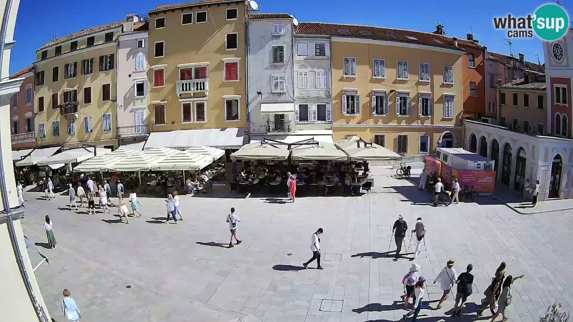 Webcam Rovinj Center – Plaza Principal