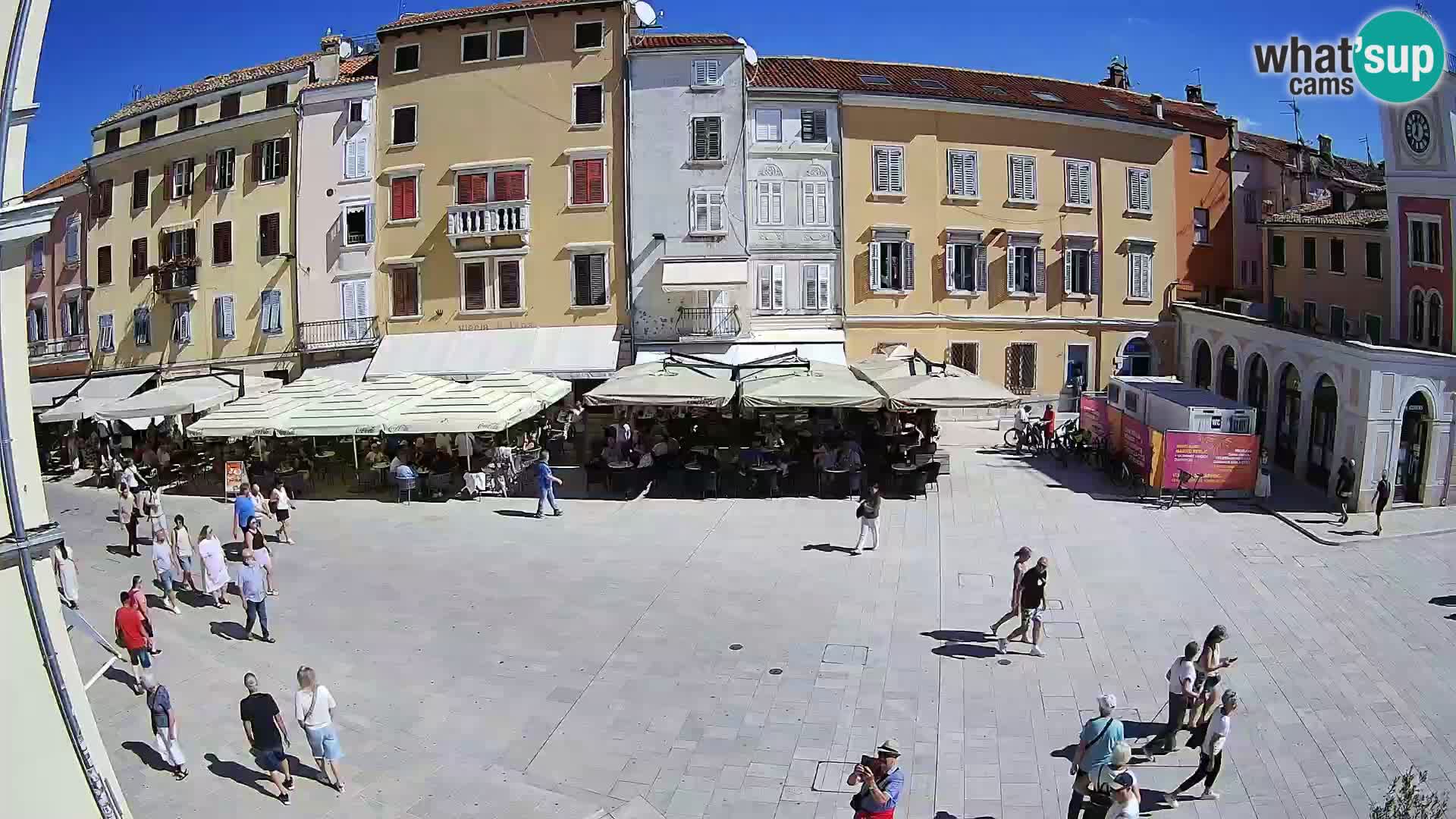 Rovinj Center Webcam – Main Square