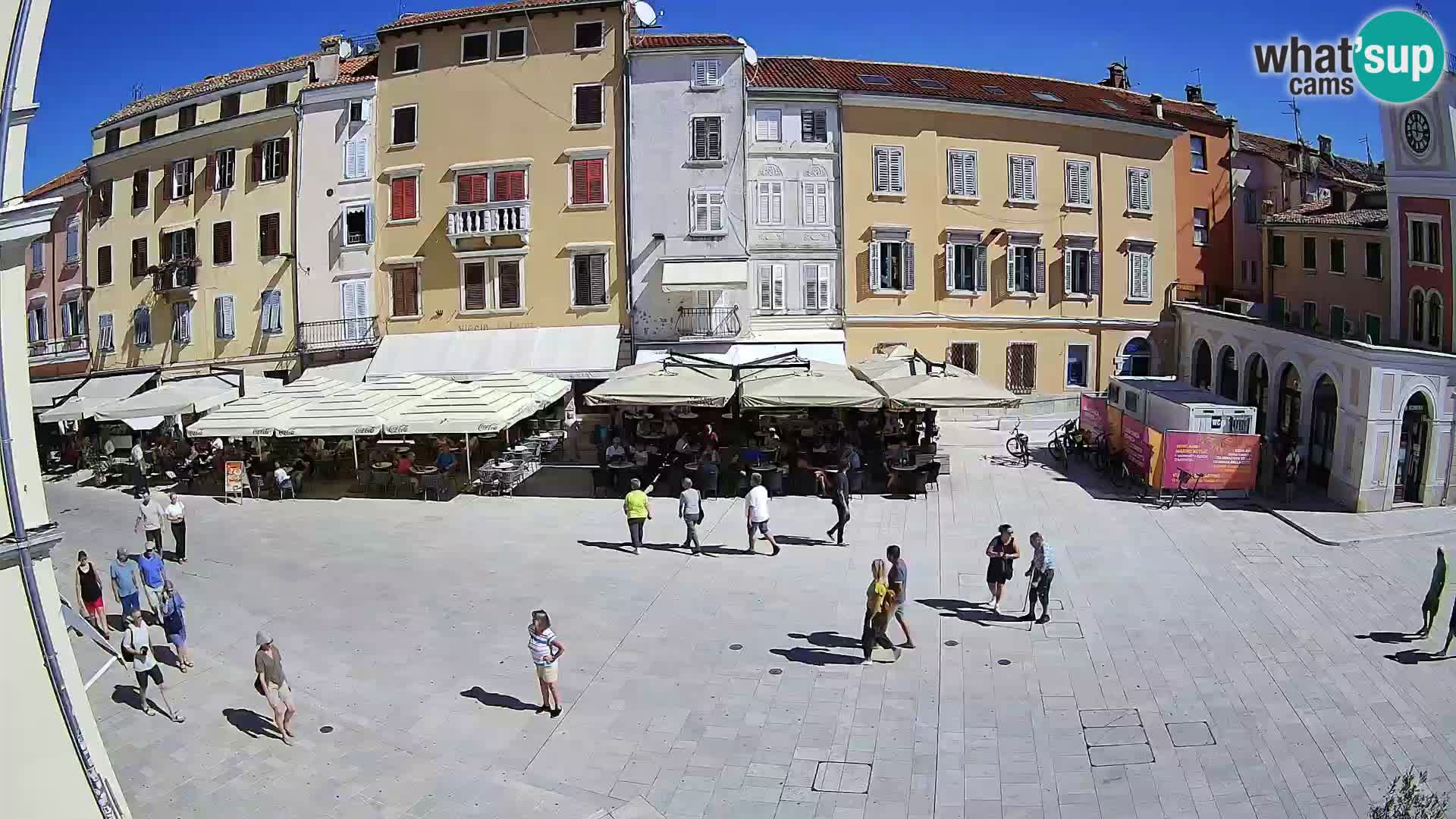 Rovinj Center Webcam – Main Square