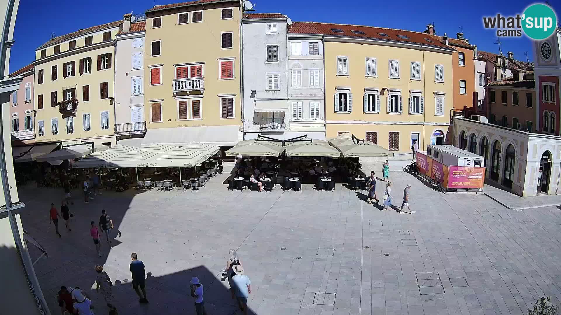Webcam Rovinj Center – Plaza Principal