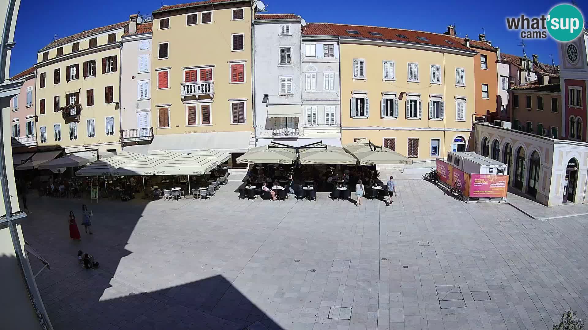 Webcam Rovinj Centar – glavni trg