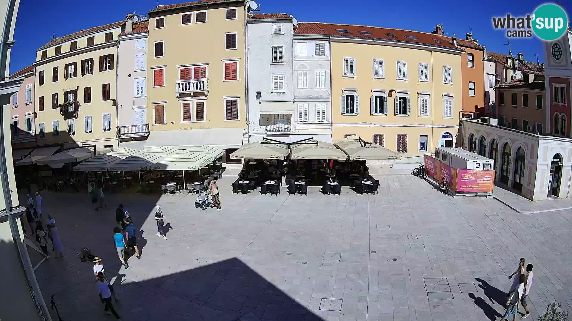 Webcam Rovinj Centar – glavni trg