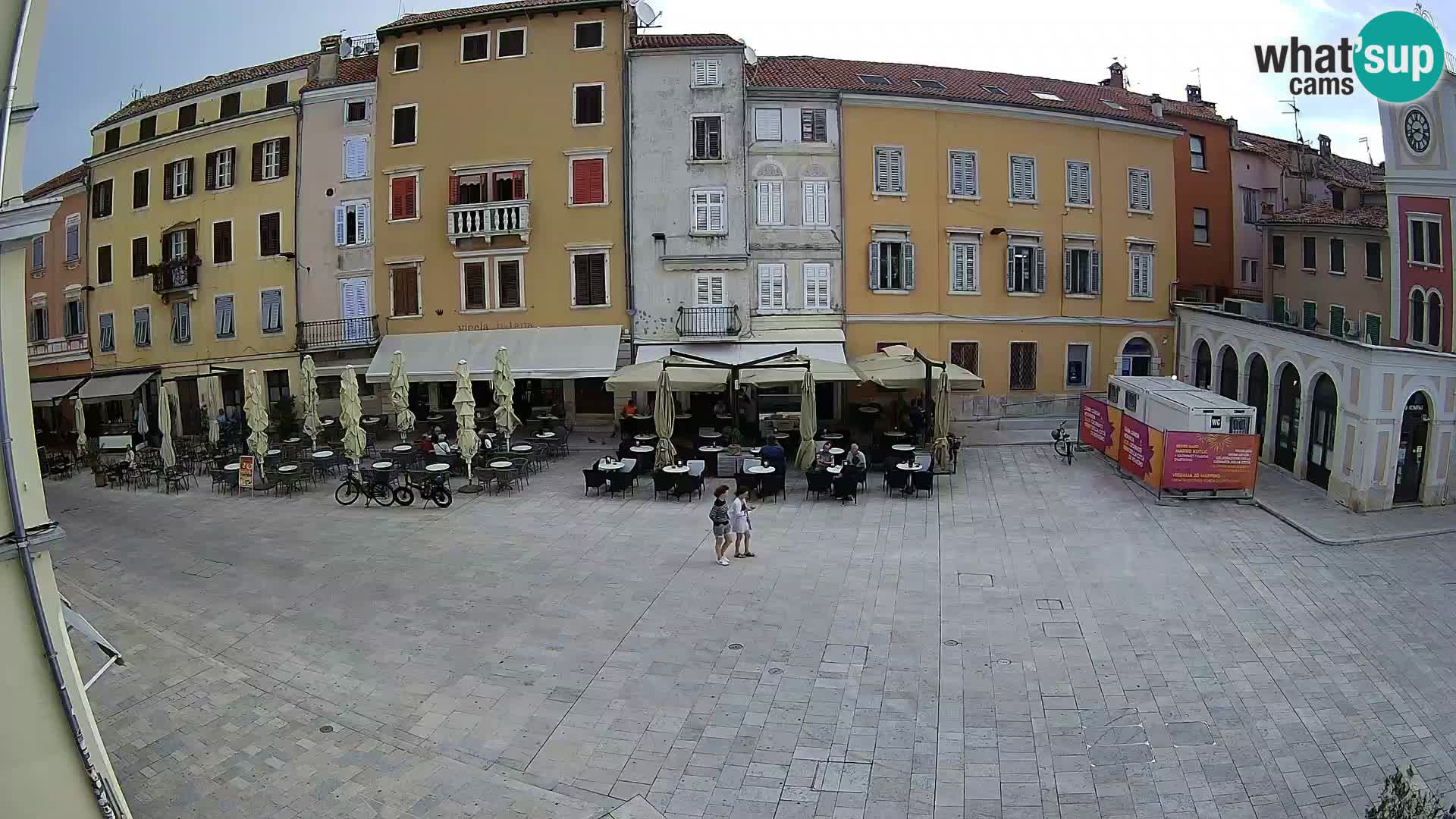Webcam Rovigno Centro – Piazza Centrale
