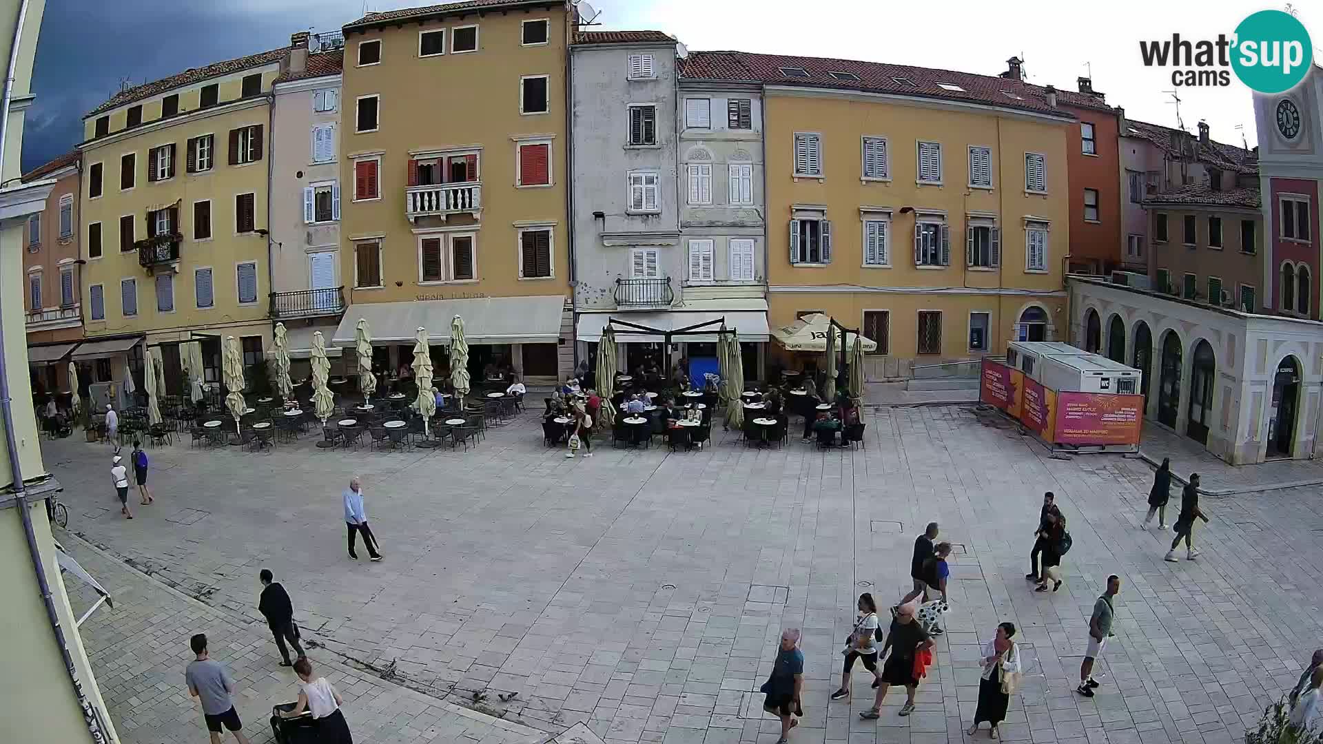 Webcam Rovinj Centre – Place Principale