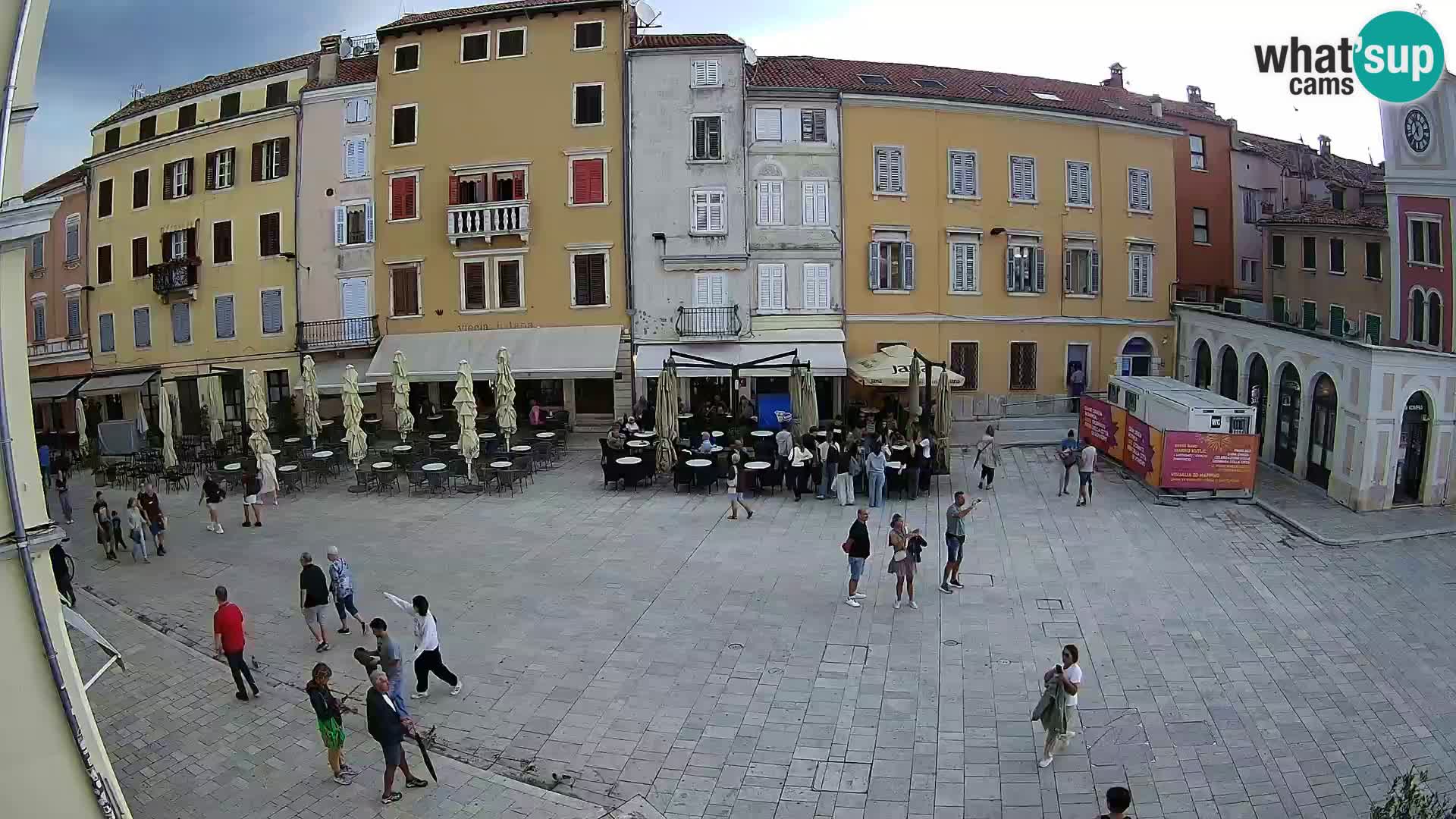Webcam Rovinj Centre – Place Principale