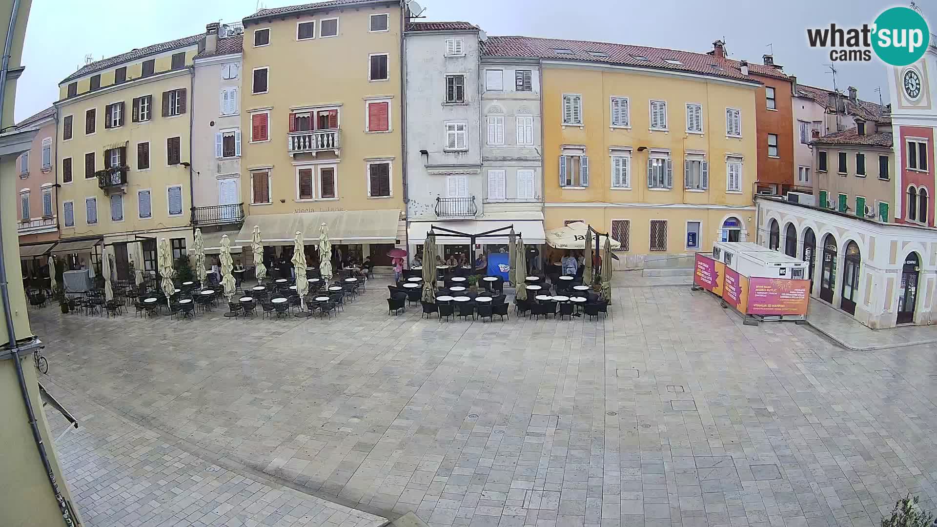 Webcam Rovinj Centre – Place Principale