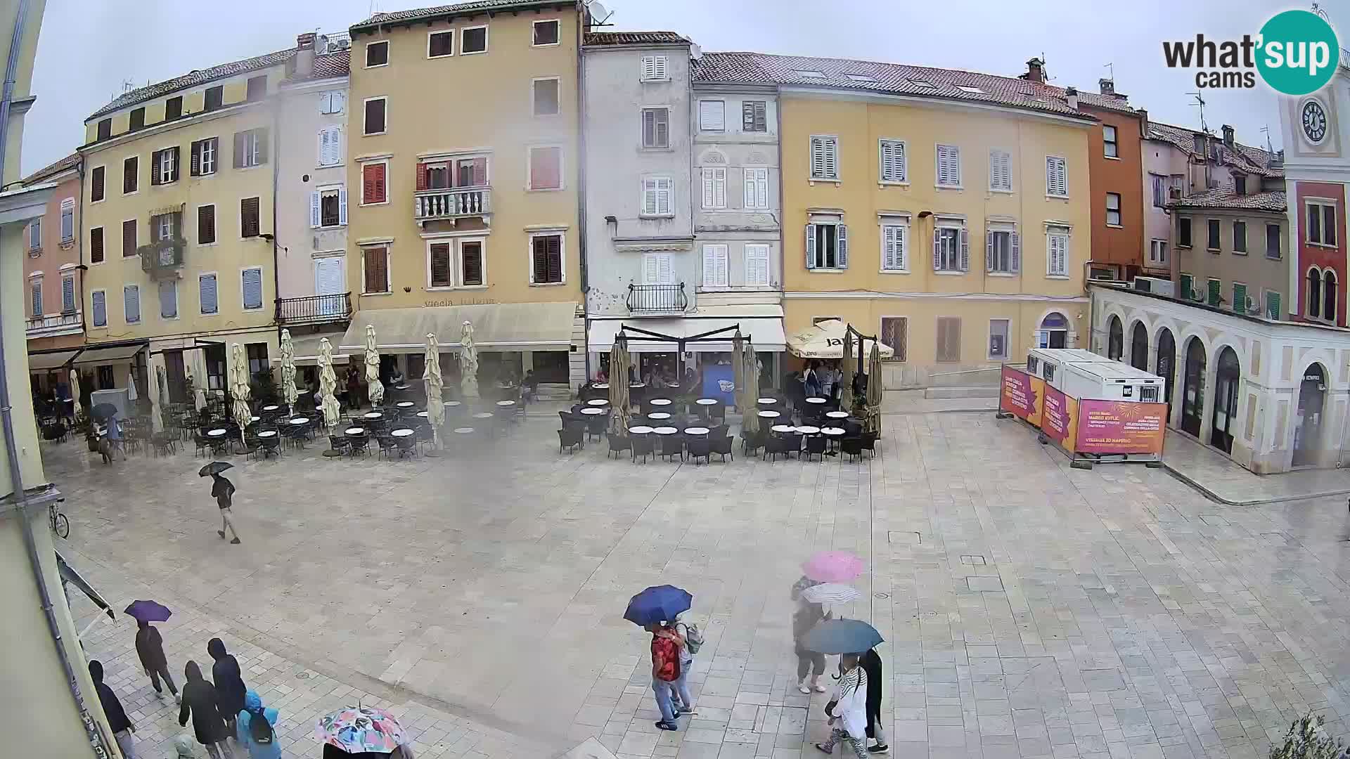 Webcam Rovigno Centro – Piazza Centrale