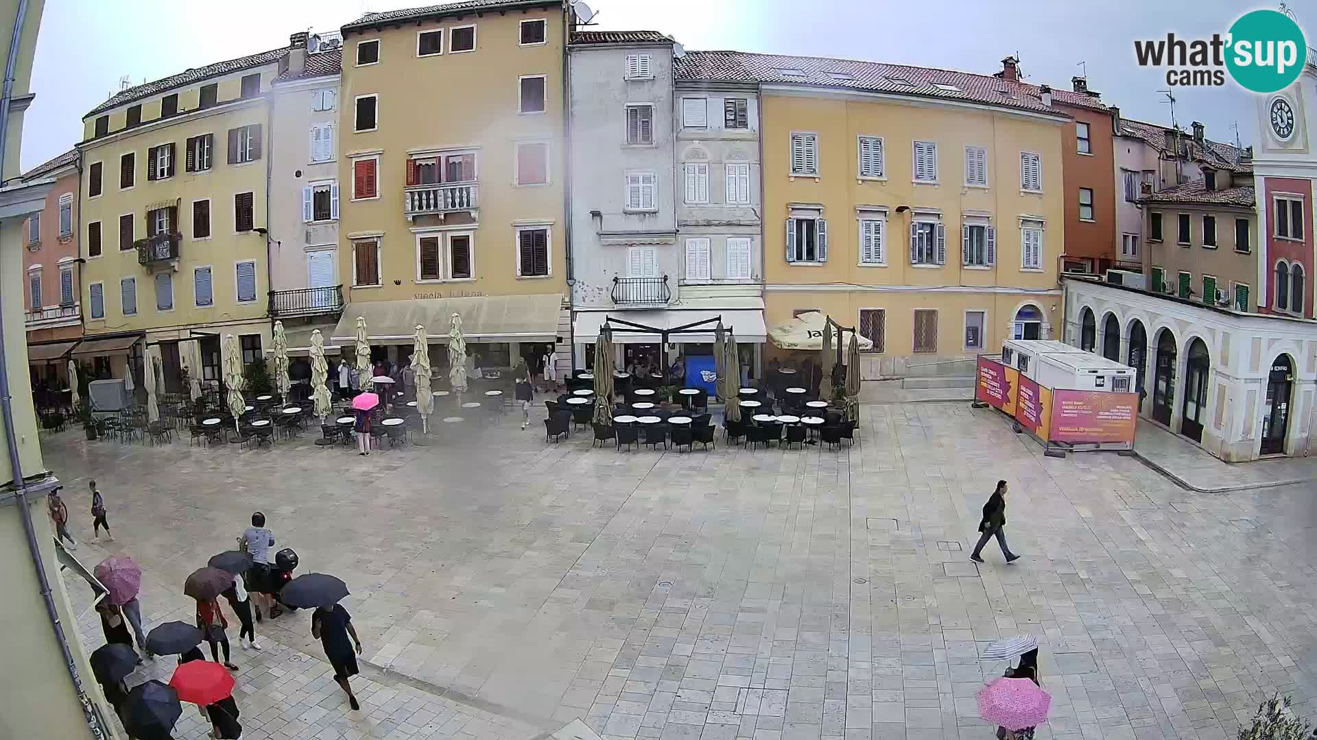 Webcam Rovigno Centro – Piazza Centrale