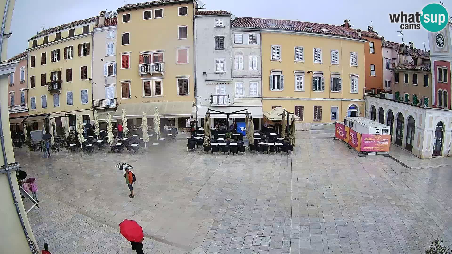 Webcam Rovinj Zentrum – Hauptplatz in Echtzeit