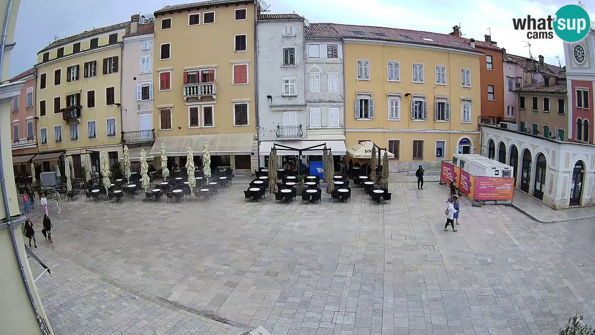 Webcam Rovigno Centro – Piazza Centrale