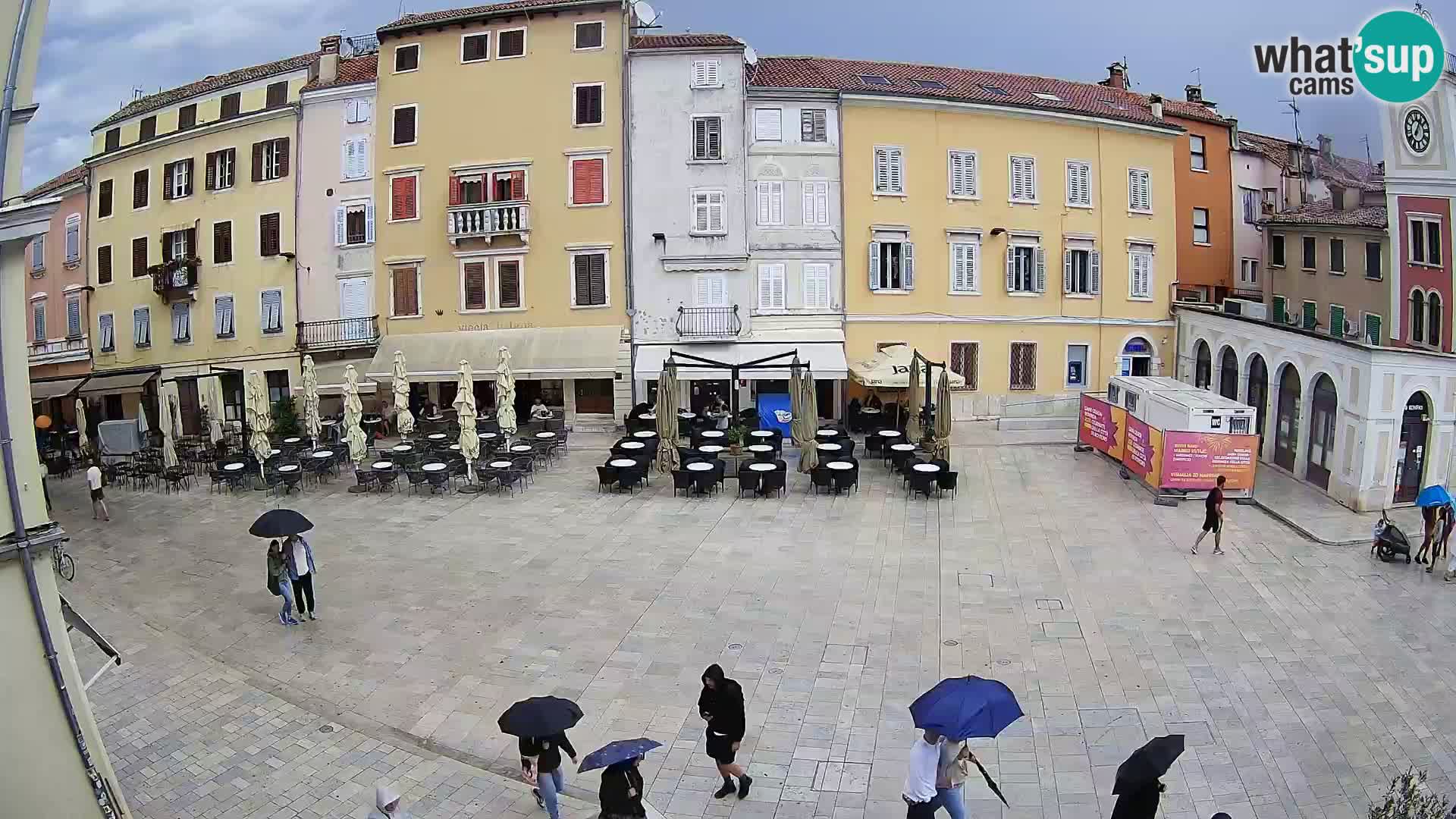 Webcam Rovigno Centro – Piazza Centrale