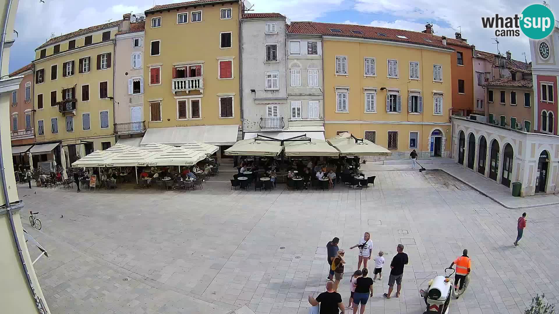 Rovinj Center Webcam – Main Square