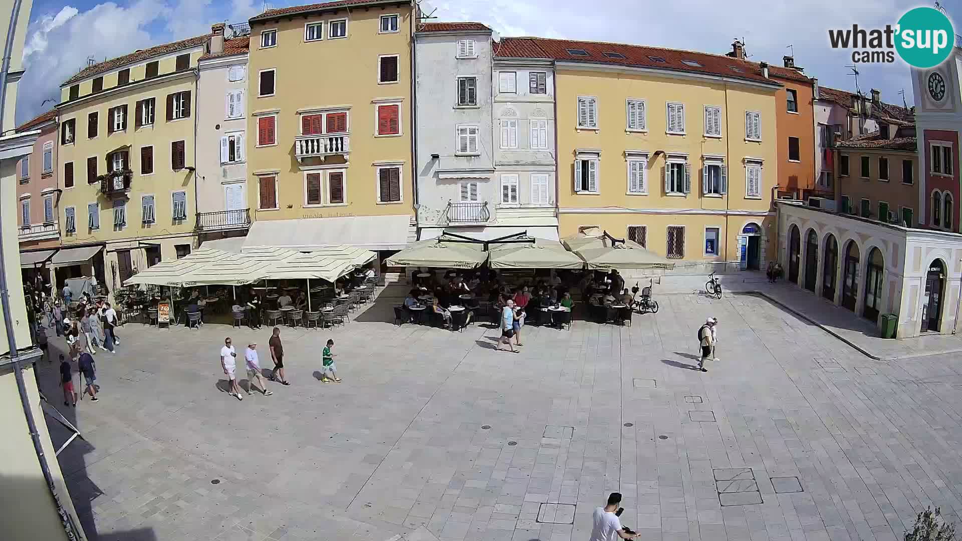 Webcam Rovinj Centre – Place Principale