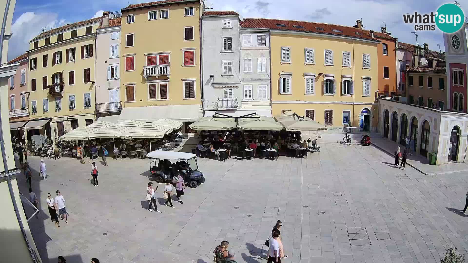 Webcam Rovinj Center – Plaza Principal