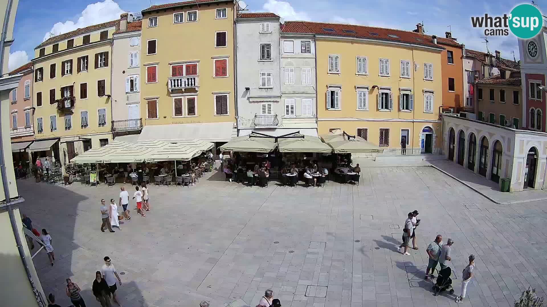 Webcam Rovinj Center – Plaza Principal