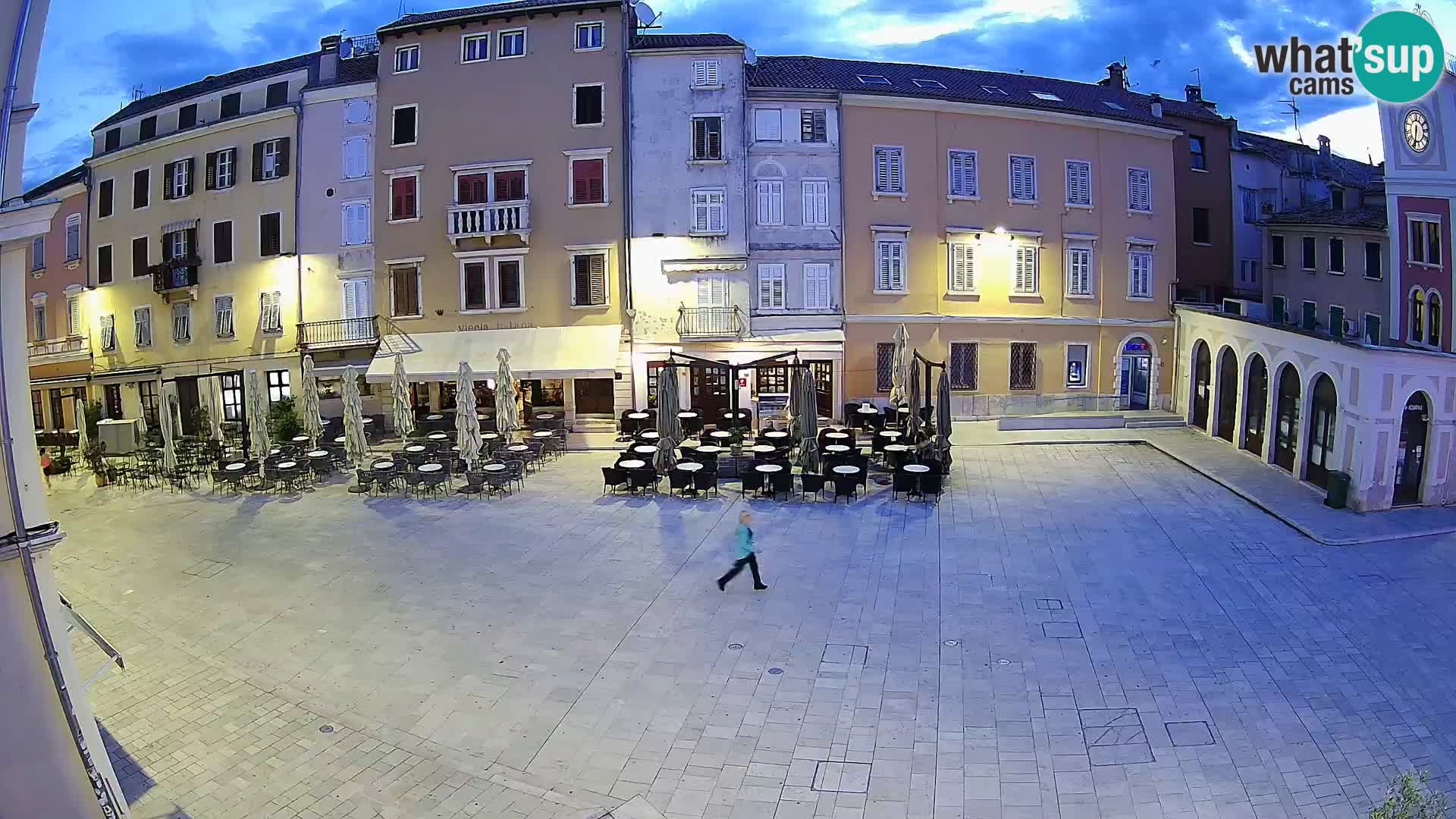 Webcam Rovinj Zentrum – Hauptplatz in Echtzeit