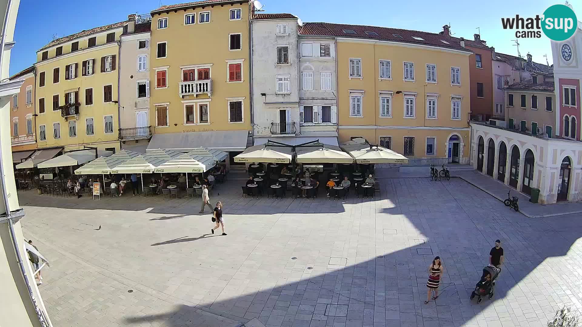 Webcam Rovinj Center – Plaza Principal