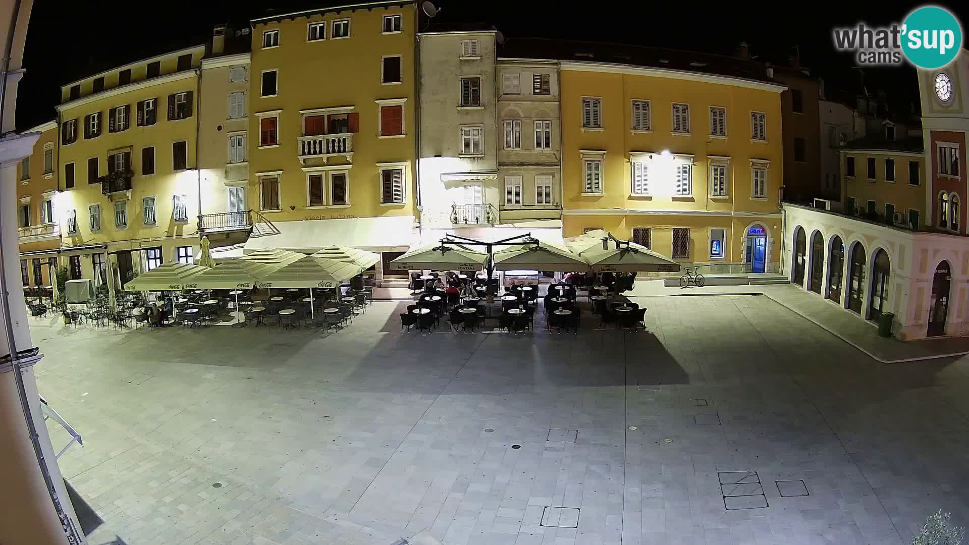Webcam Rovinj Zentrum – Hauptplatz in Echtzeit