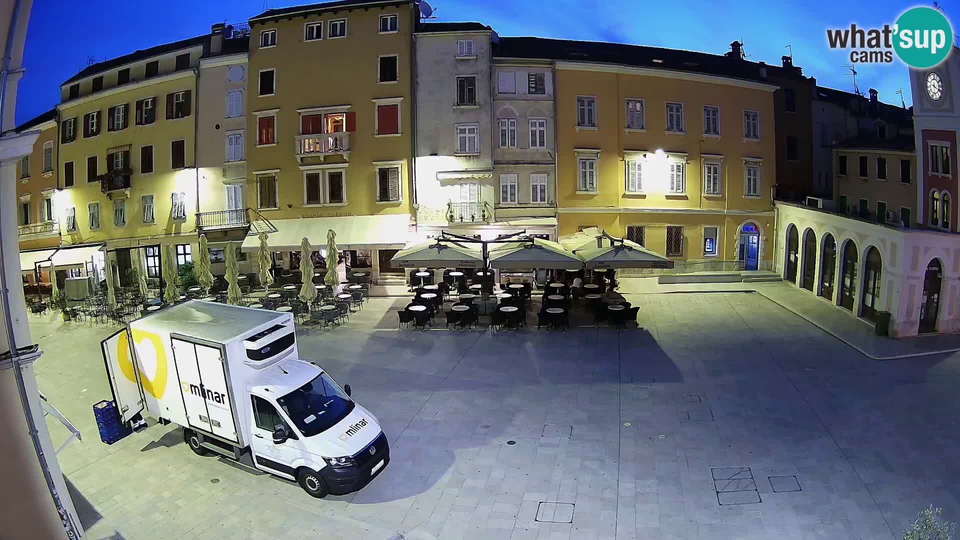 Webcam Rovinj Centre – Place Principale