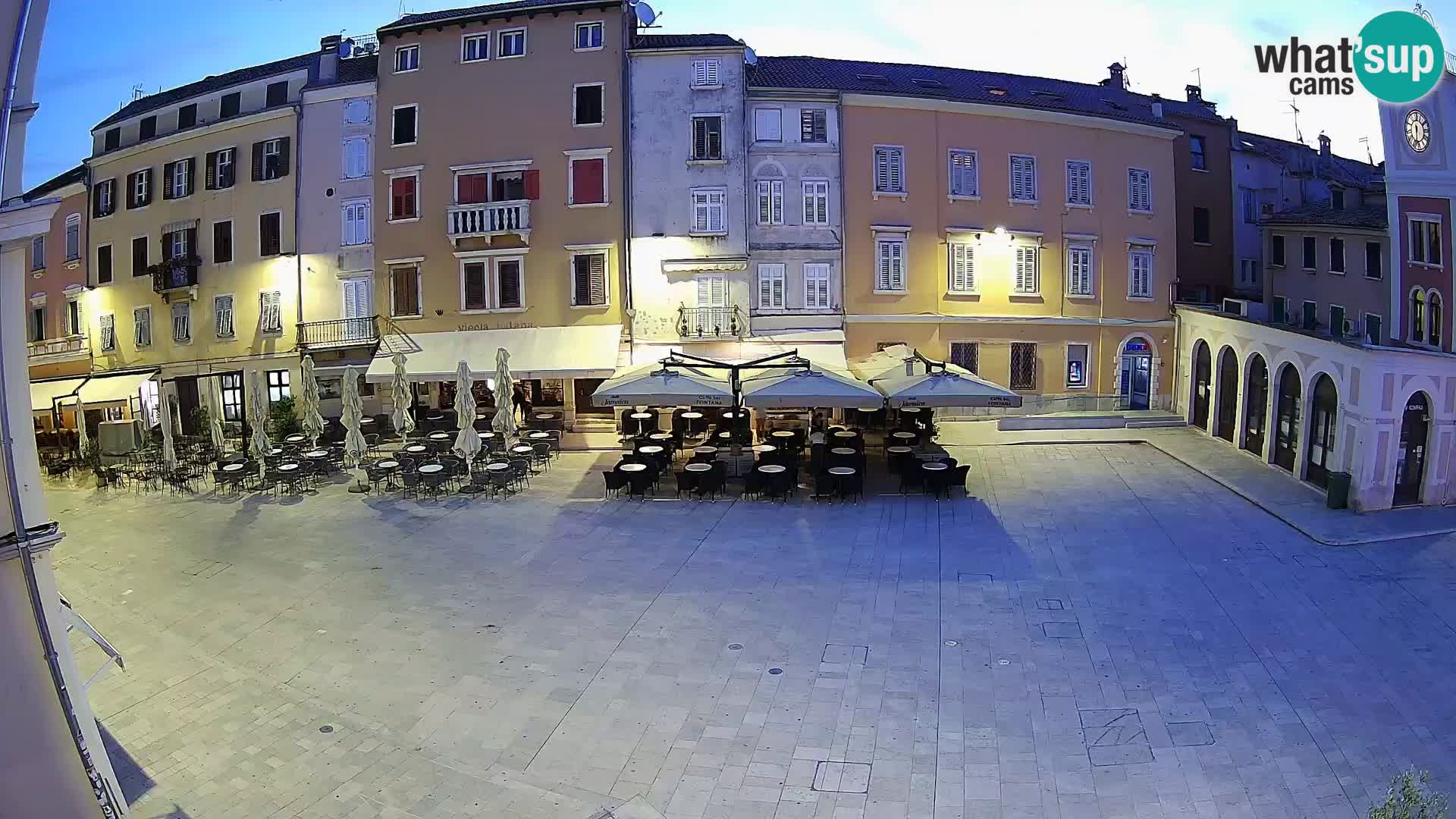 Webcam Rovinj Centre – Place Principale