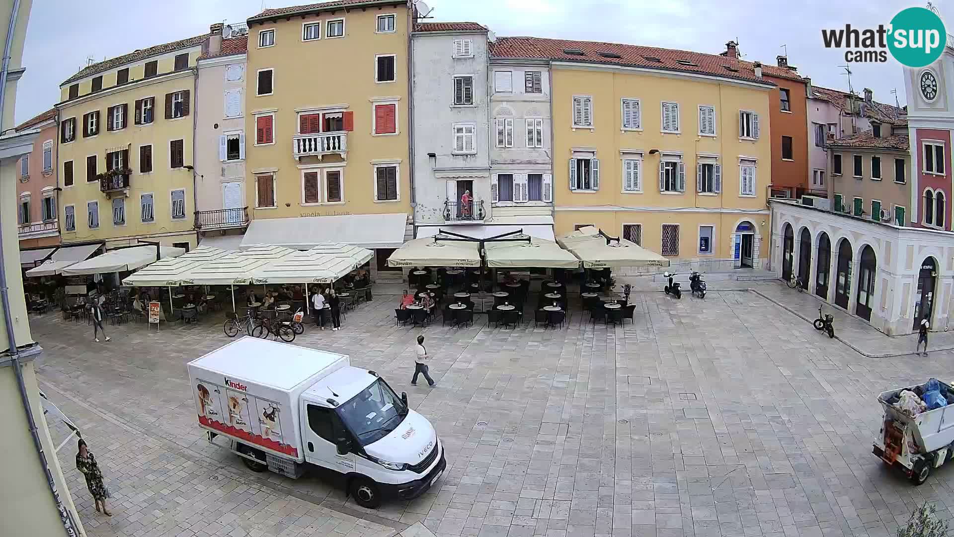 Rovinj Center Webcam – Main Square