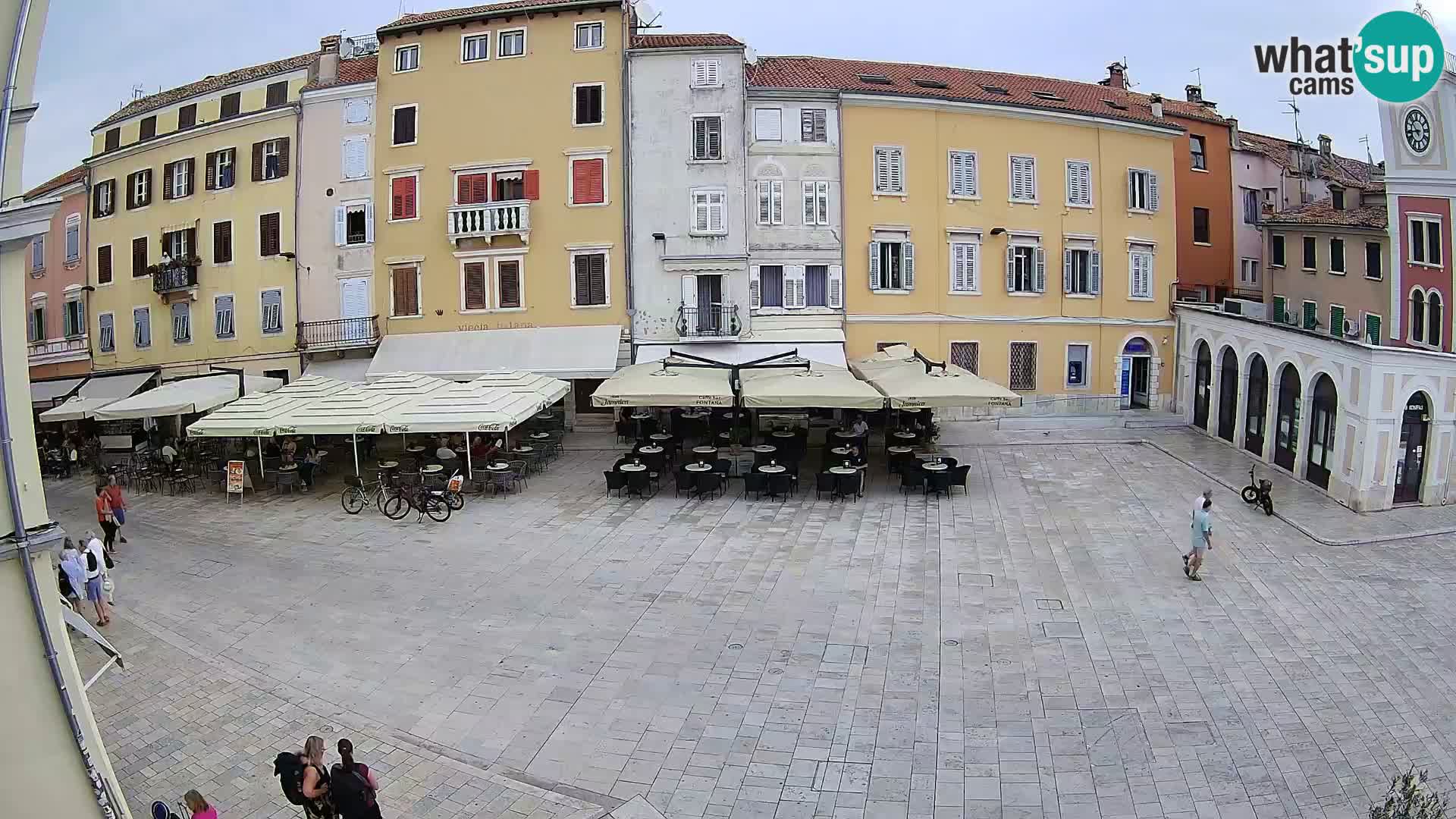 Webcam Rovinj Center – Plaza Principal