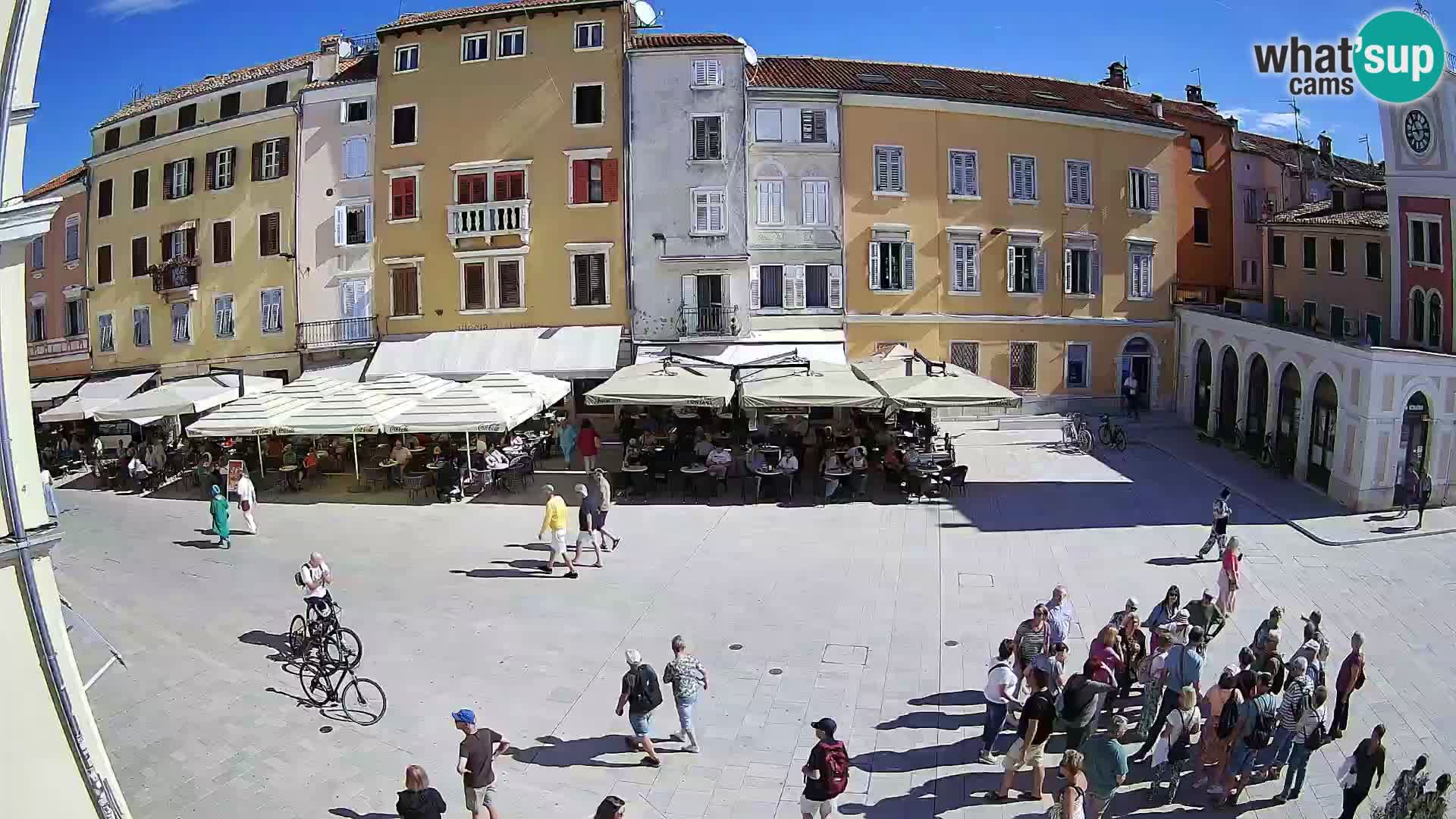 Webcam Rovinj Center – Plaza Principal