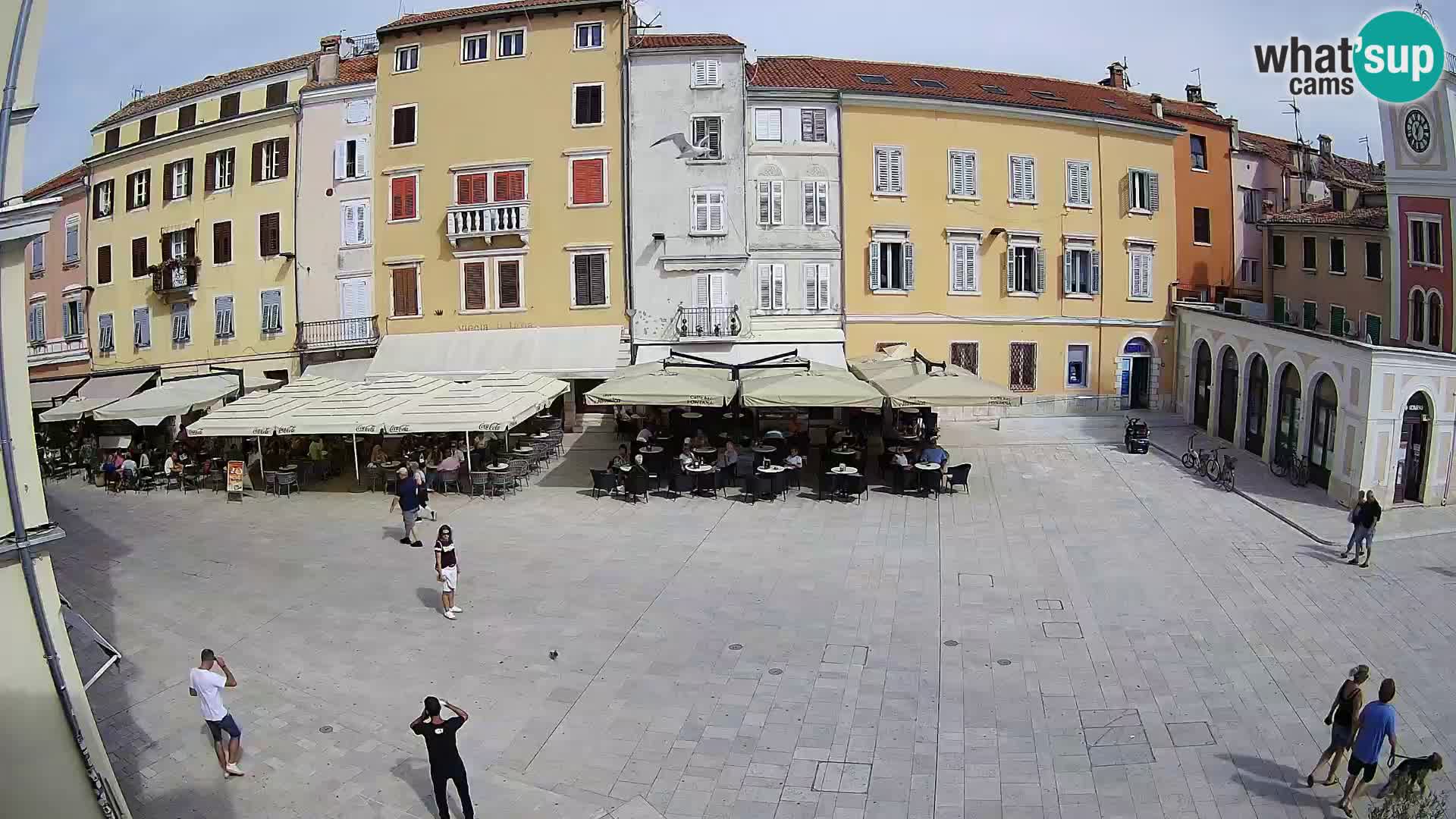 Webcam Rovinj Center – Plaza Principal