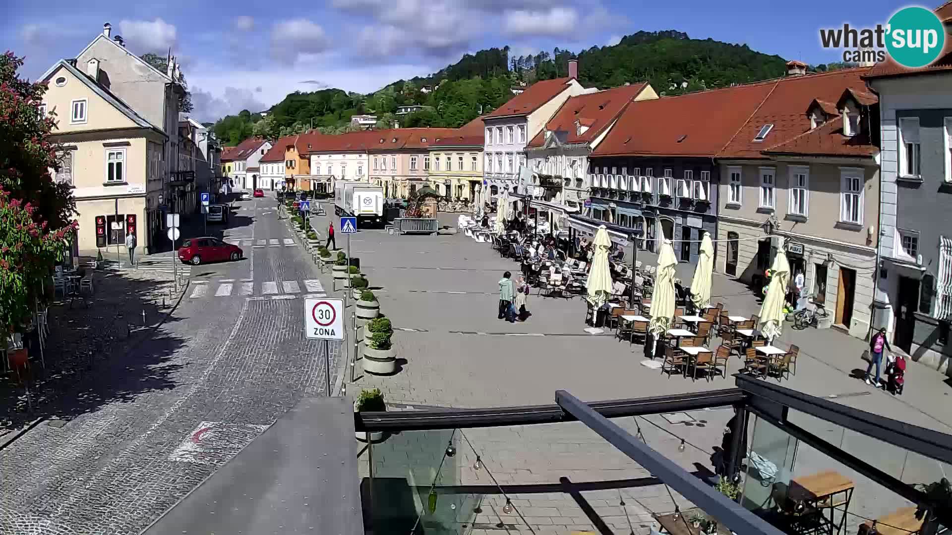 Samobor – Plaza central dedicado al rey Tomislav