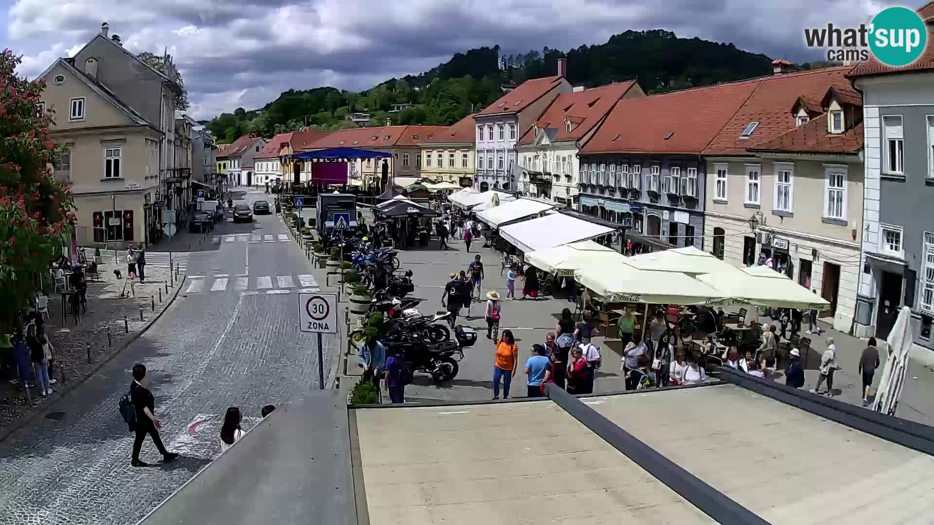 Samobor – Piazza centrale dedicata a re Tomislav