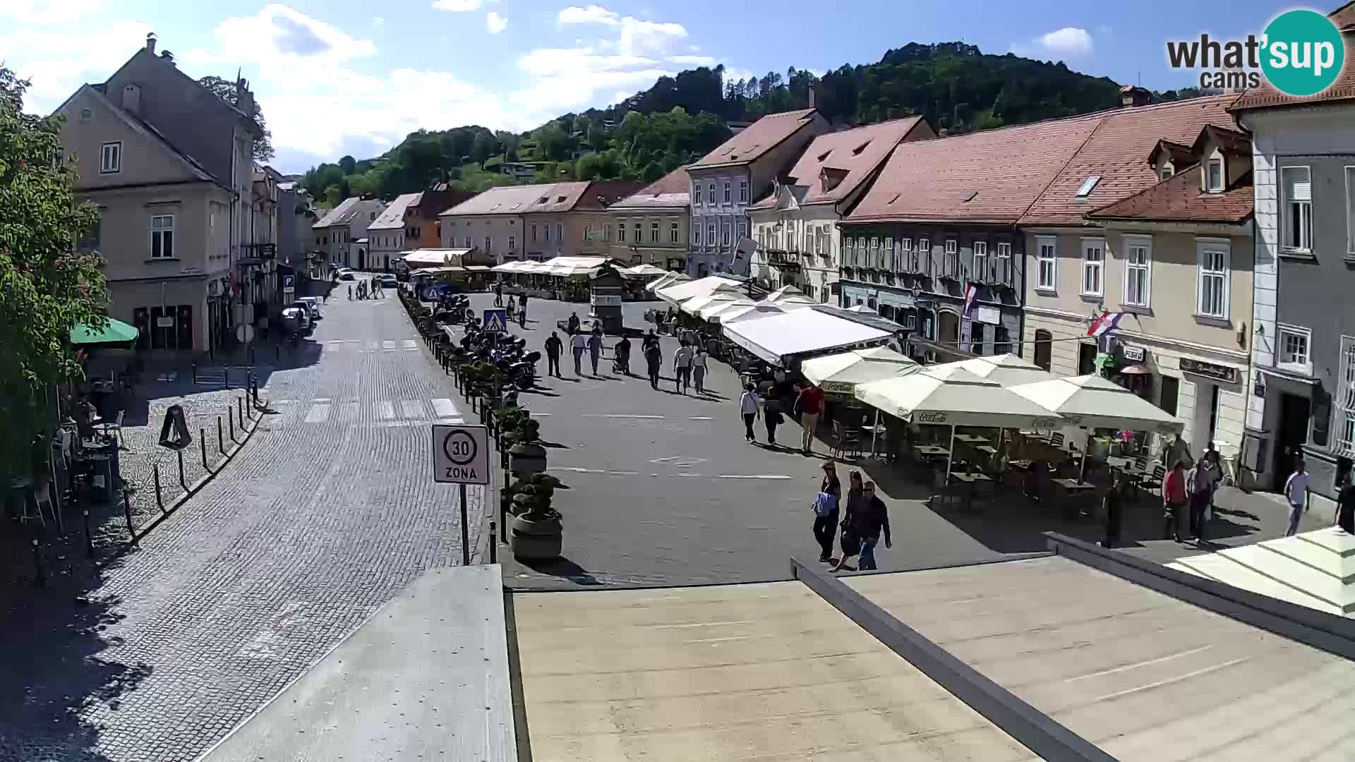 Samobor – Main square dedicated to King Tomislav